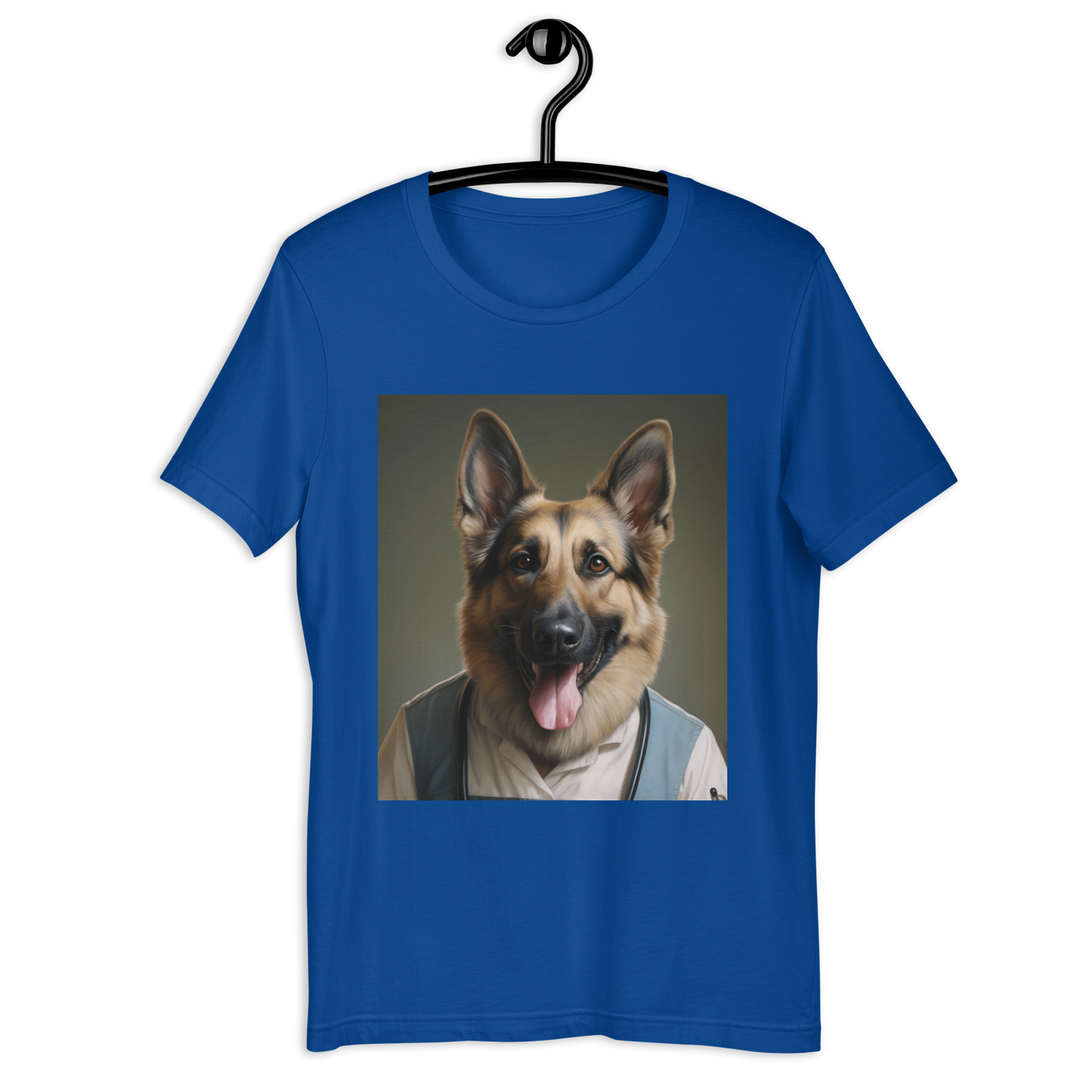 German Shepherd Nurse Unisex t-shirt