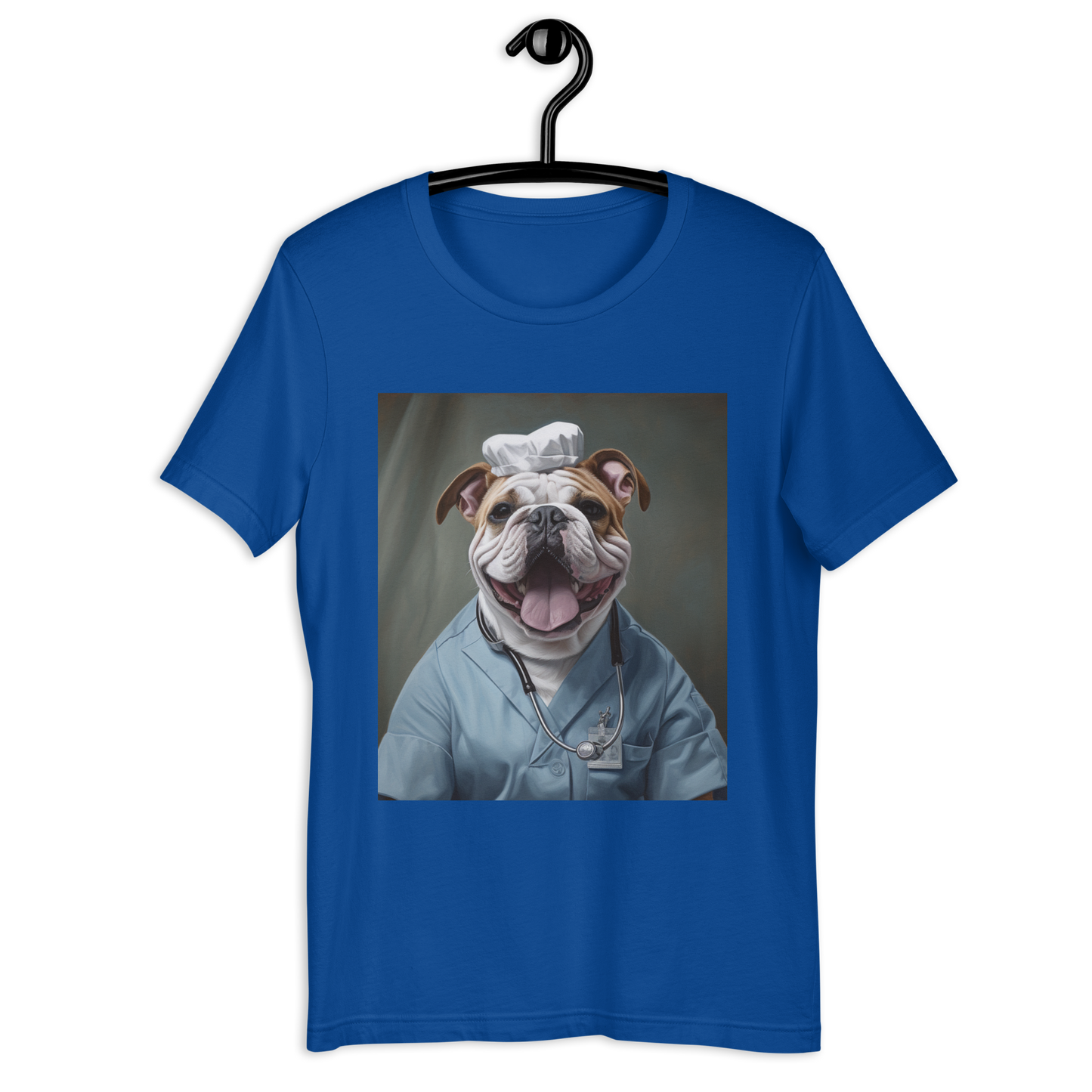 Bulldog Nurse Unisex t-shirt