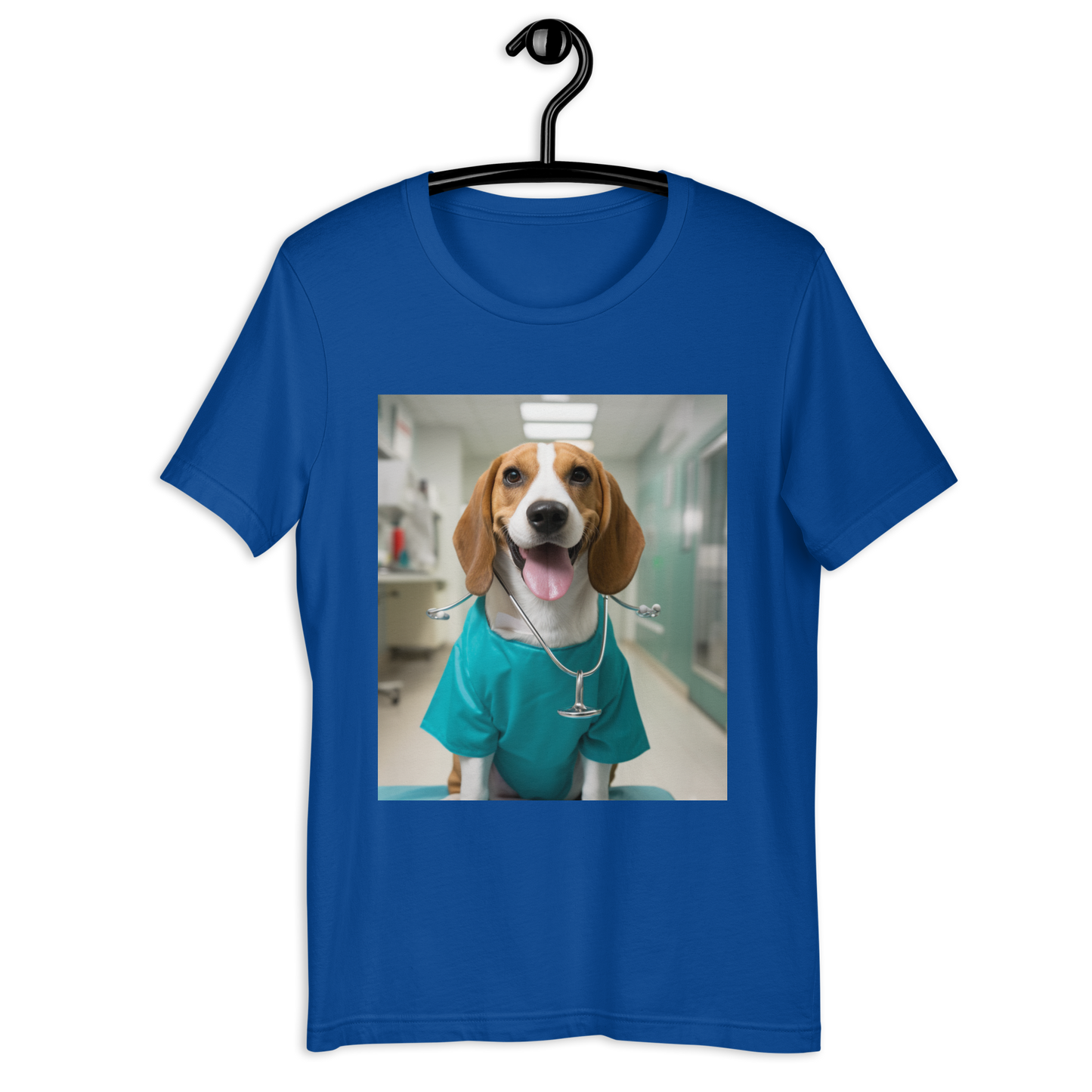 Beagle Nurse Unisex t-shirt