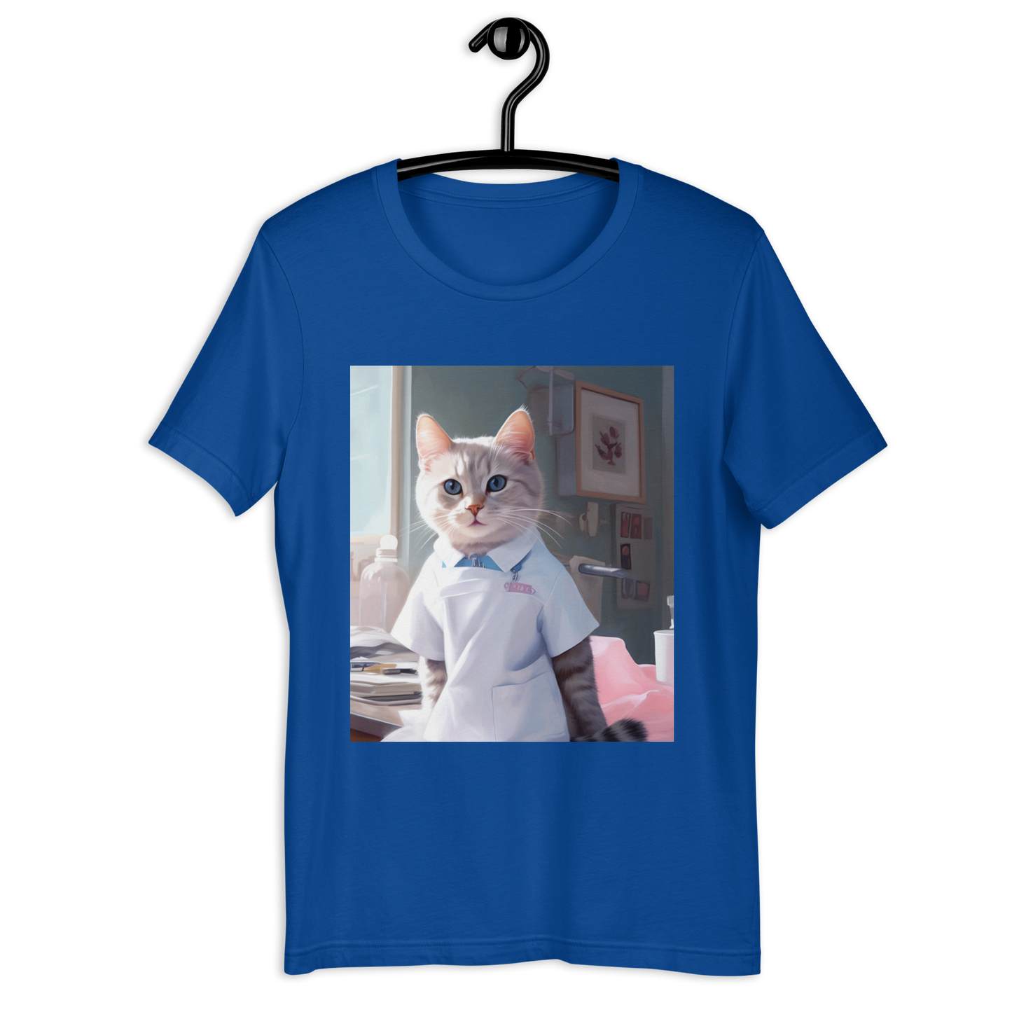 Domestic Shorthair Nurse Unisex t-shirt