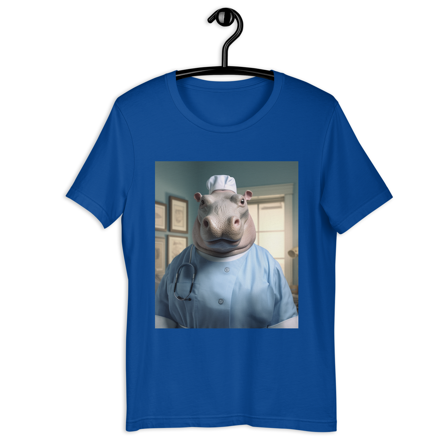 Hippo Nurse Unisex t-shirt