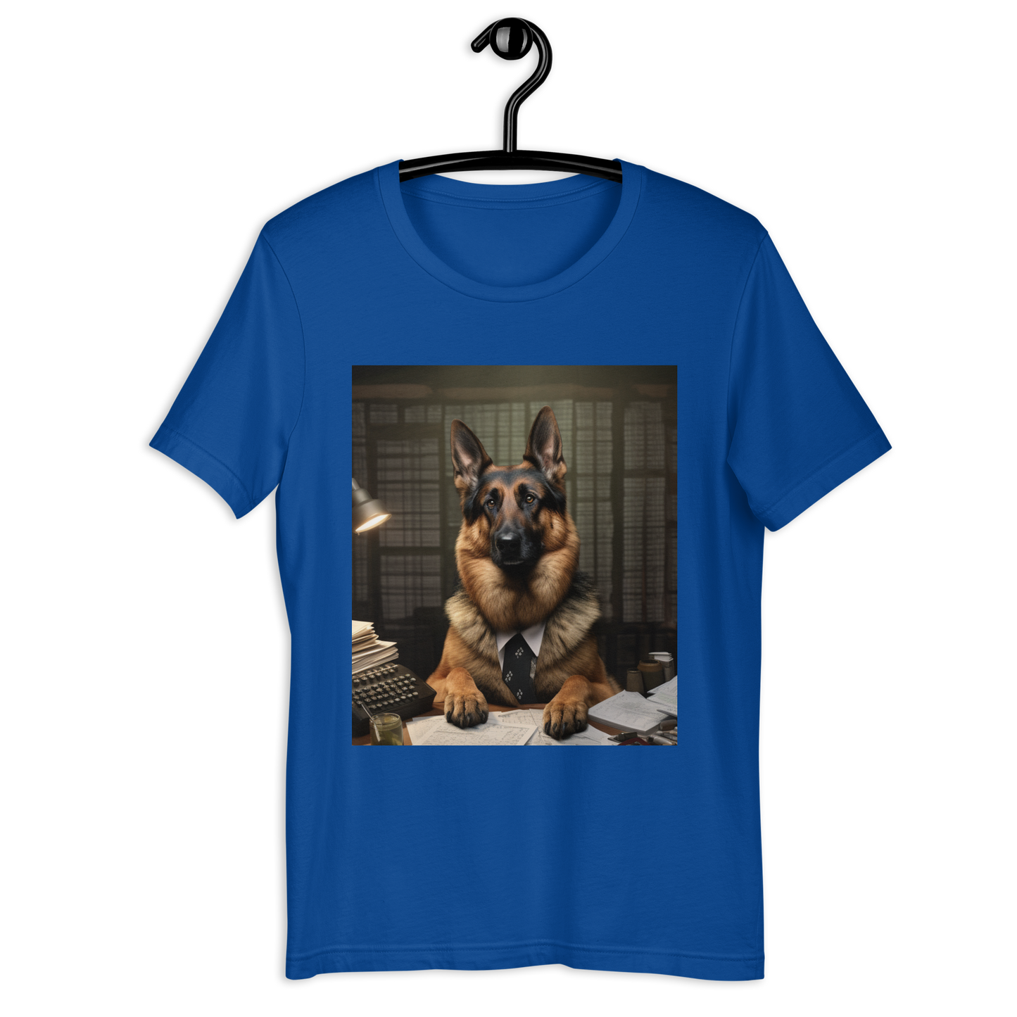 German Shepherd Accountant Unisex t-shirt