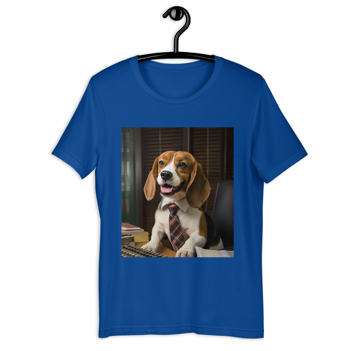 Beagle Accountant Unisex t-shirt