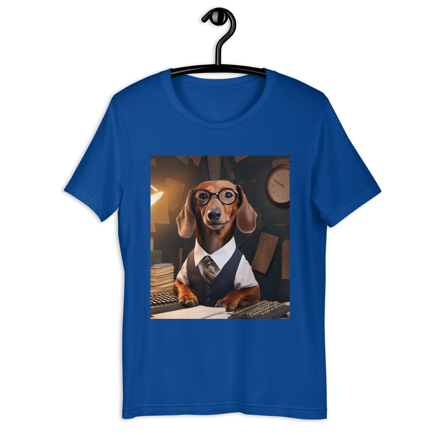 Dachshund Accountant Unisex t-shirt