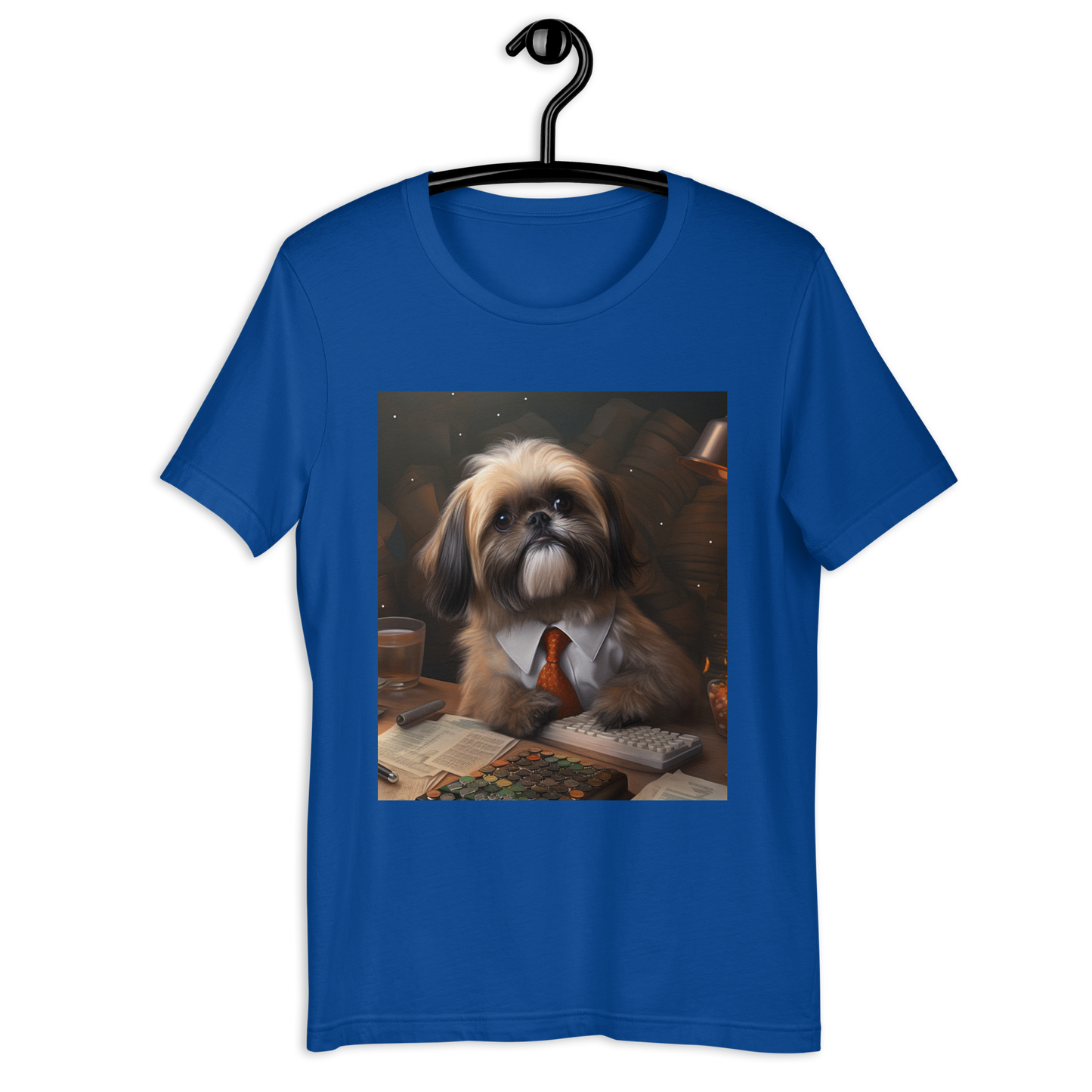 Shih Tzu Accountant Unisex t-shirt