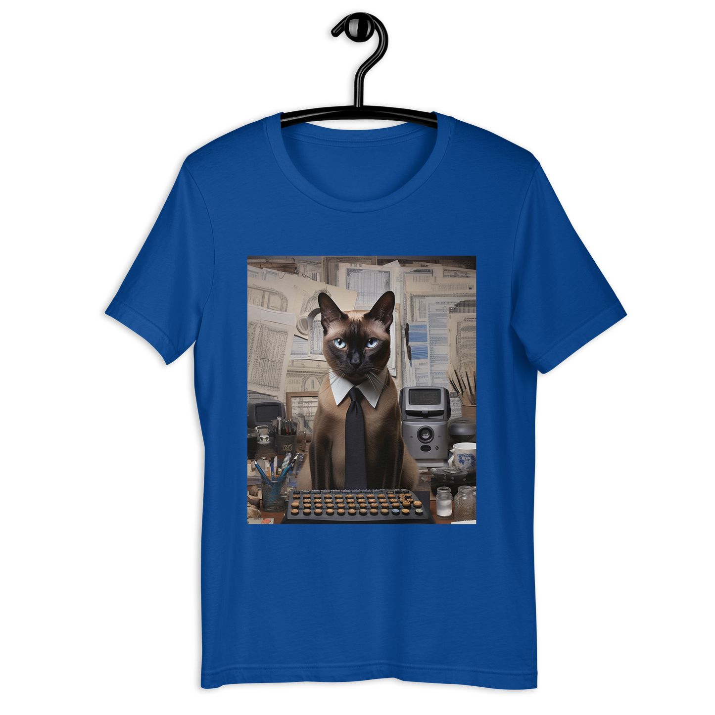 Siamese Accountant Unisex t-shirt