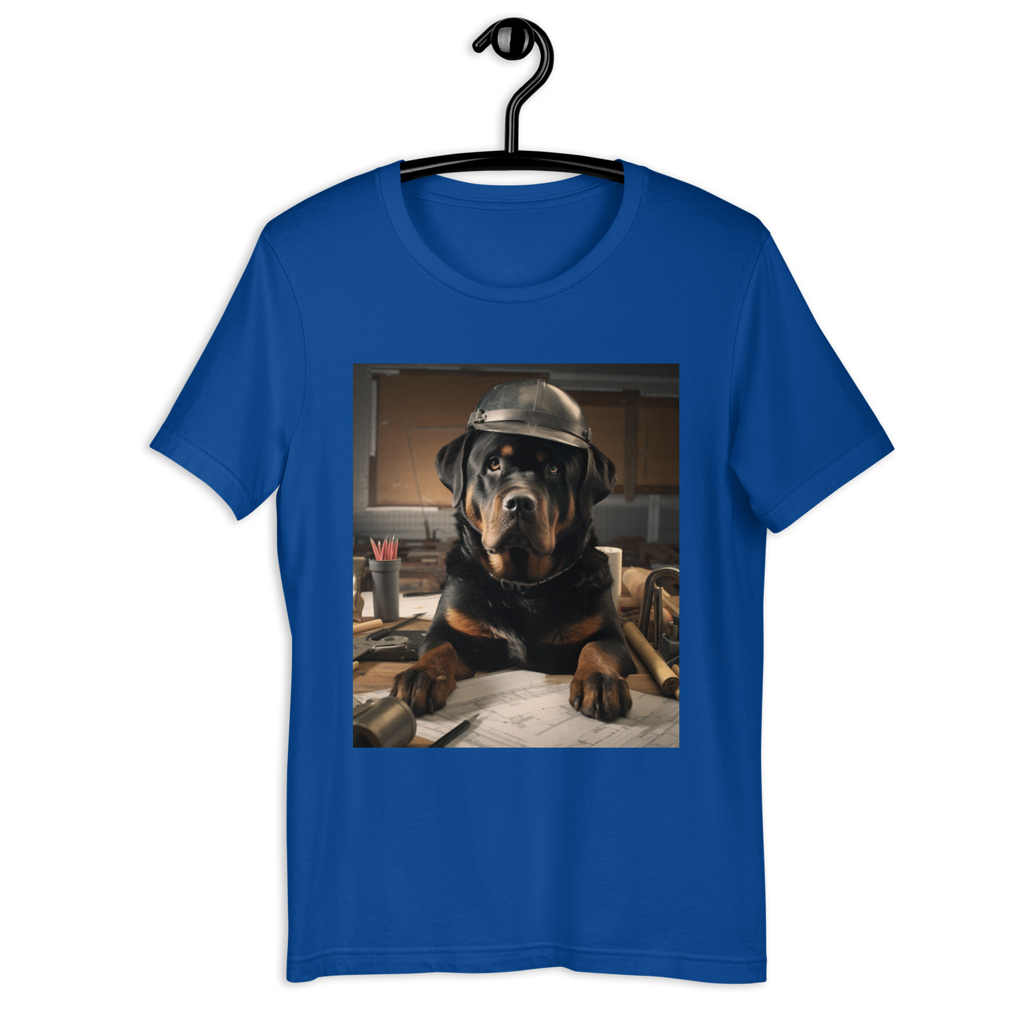 Rottweiler Architect Unisex t-shirt