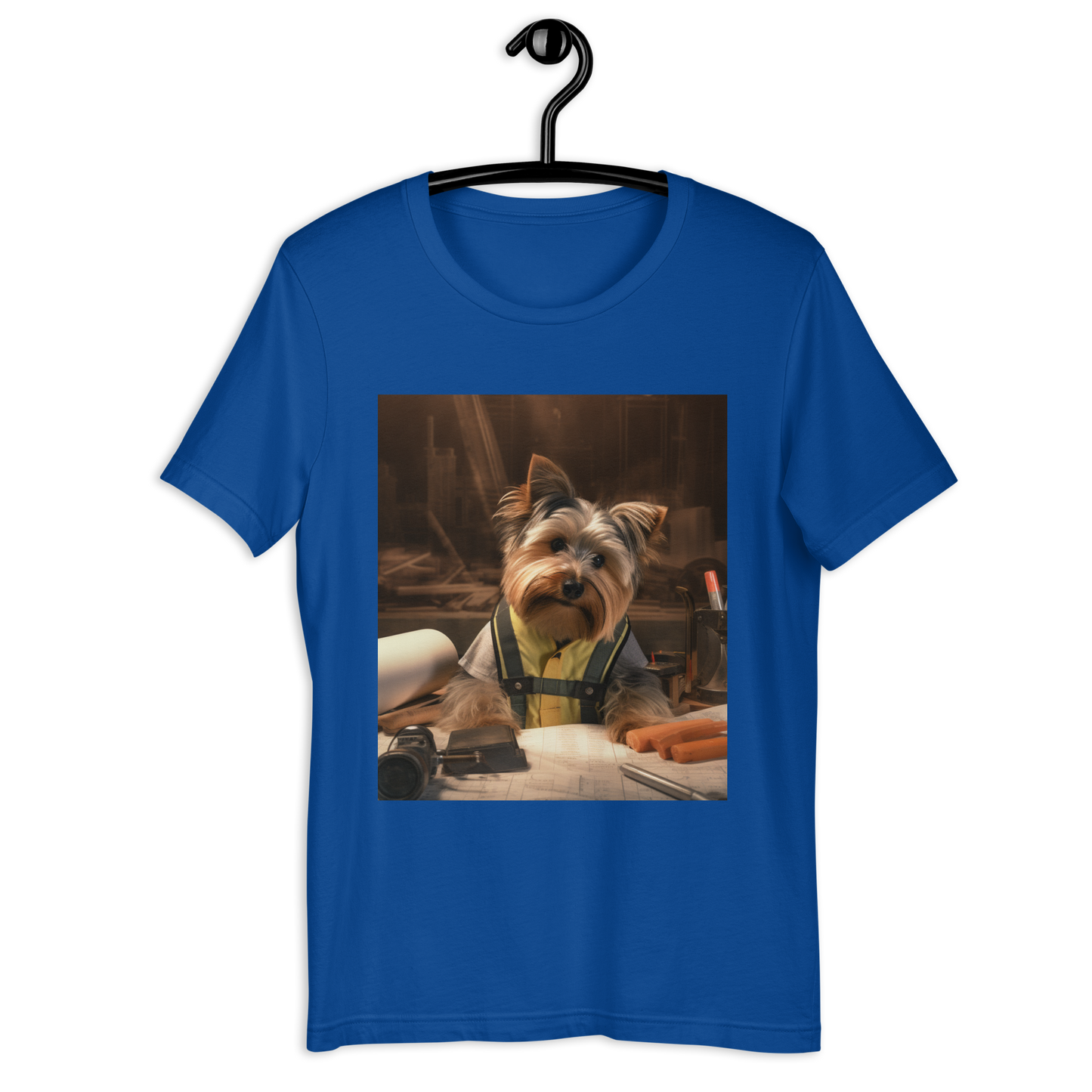 Yorkshire Terrier Architect Unisex t-shirt