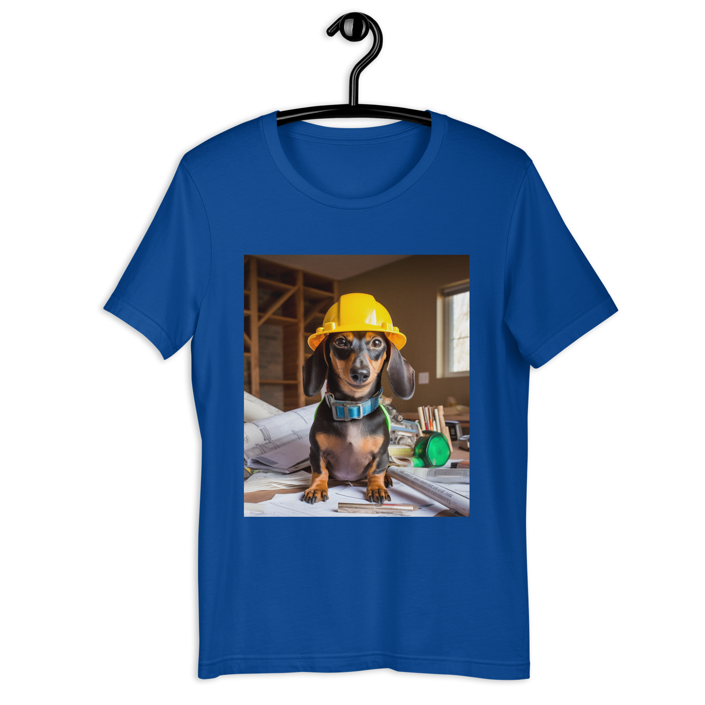 Dachshund Architect Unisex t-shirt