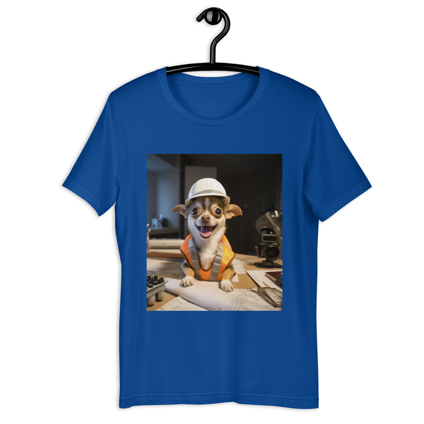 Chihuahua Architect Unisex t-shirt