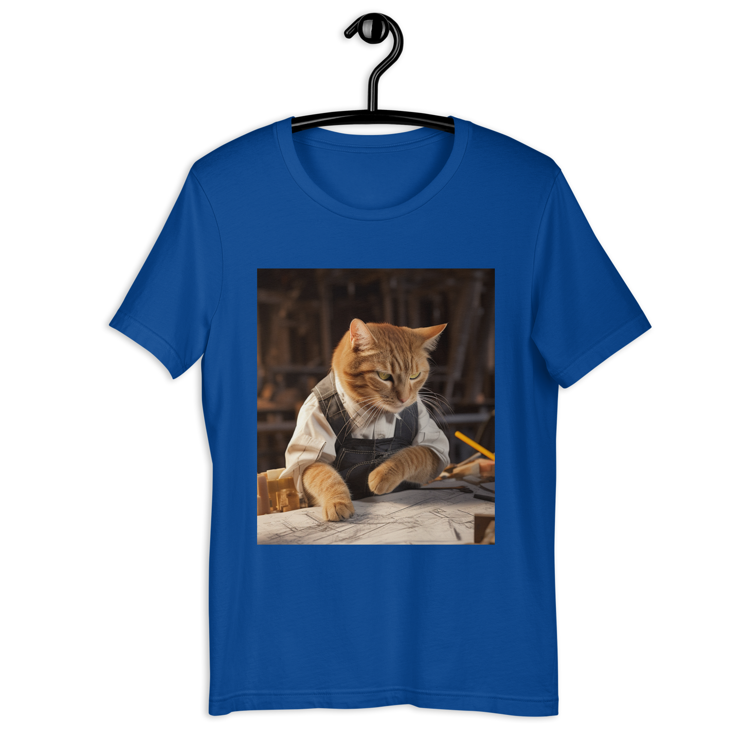 Domestic Shorthair ArchitectUnisex t-shirt