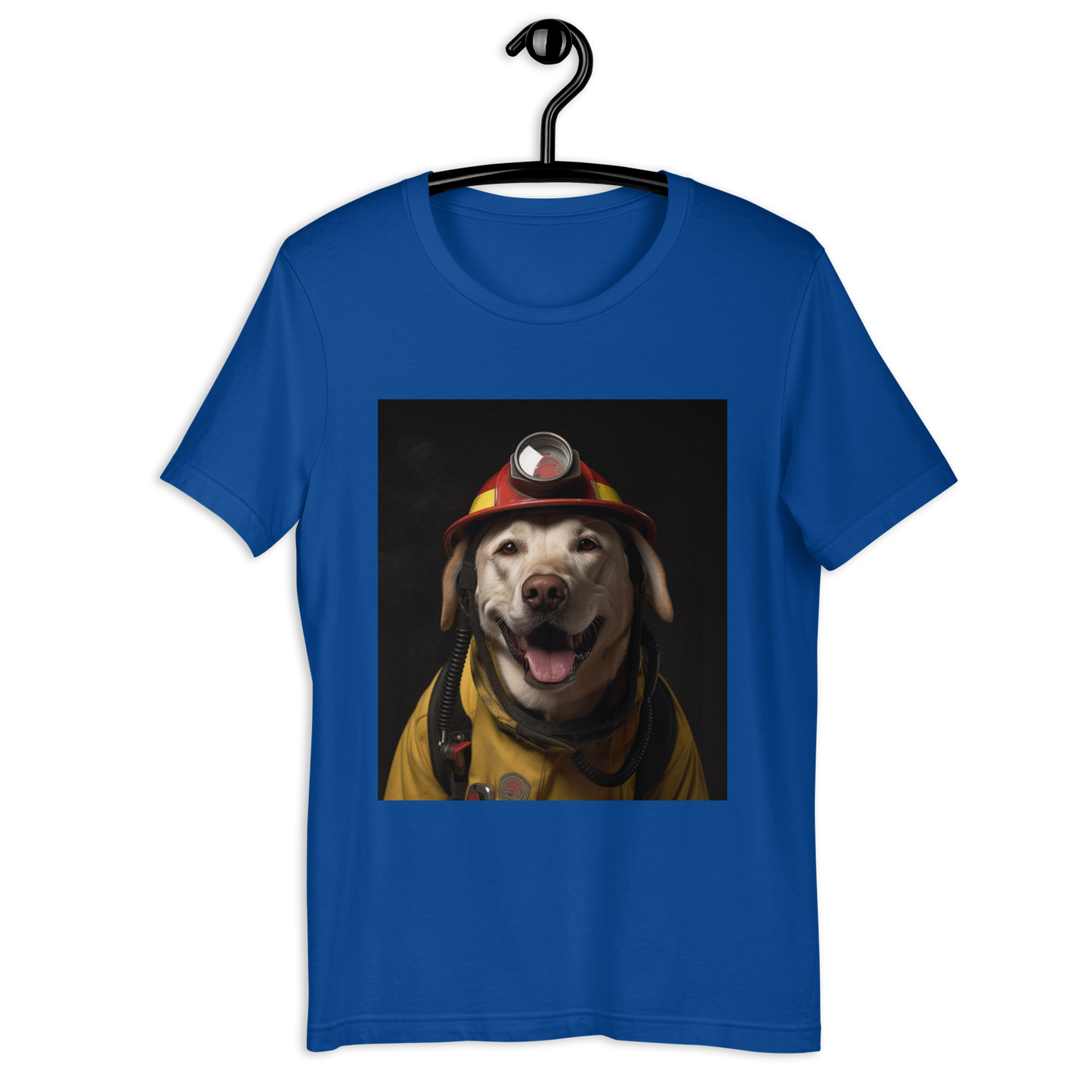 Labrador Retriever Firefighter Unisex t-shirt