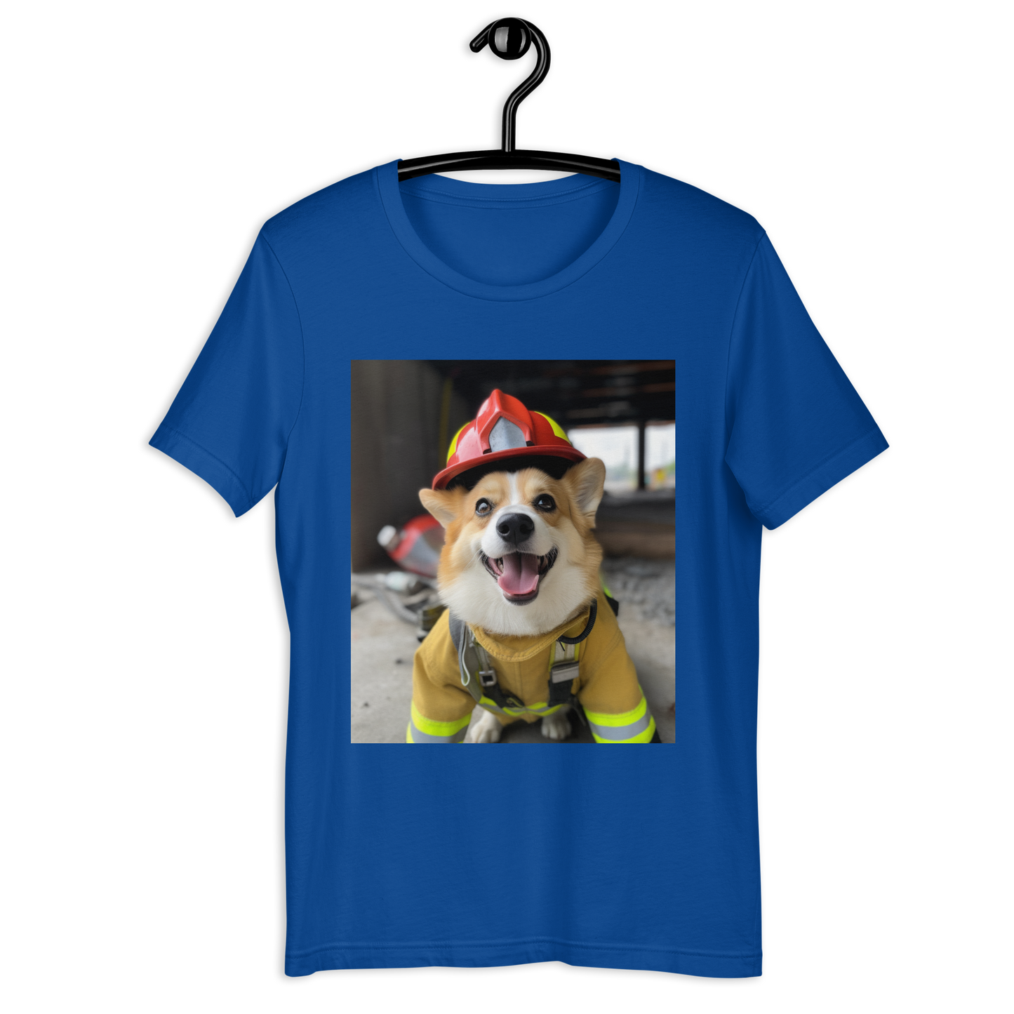 Pembroke Welsh Corgi Firefighter Unisex t-shirt