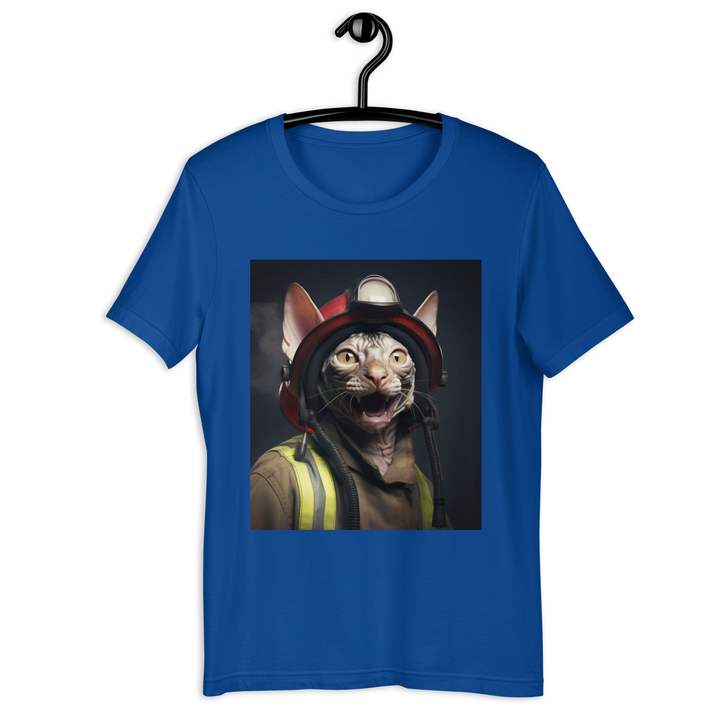 Sphynx Firefighter Unisex t-shirt