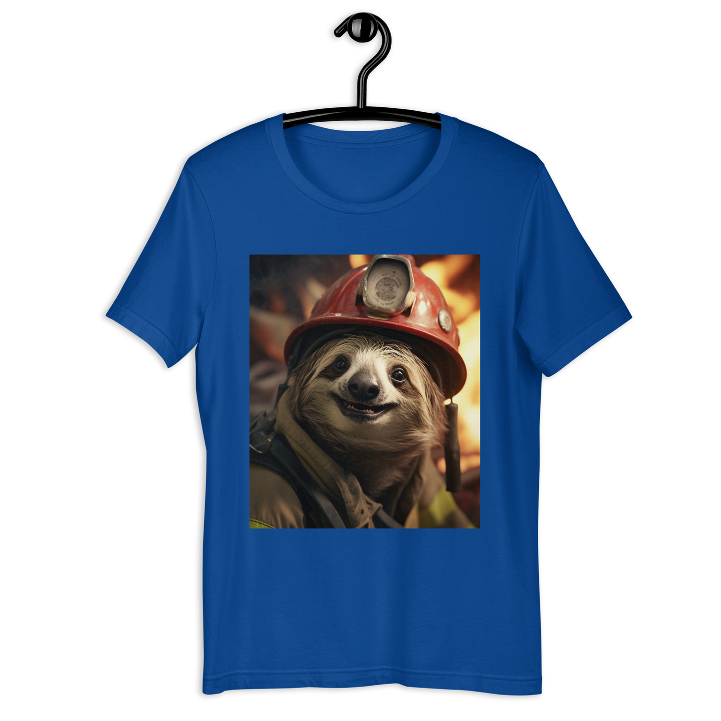 Sloth Firefighter Unisex t-shirt