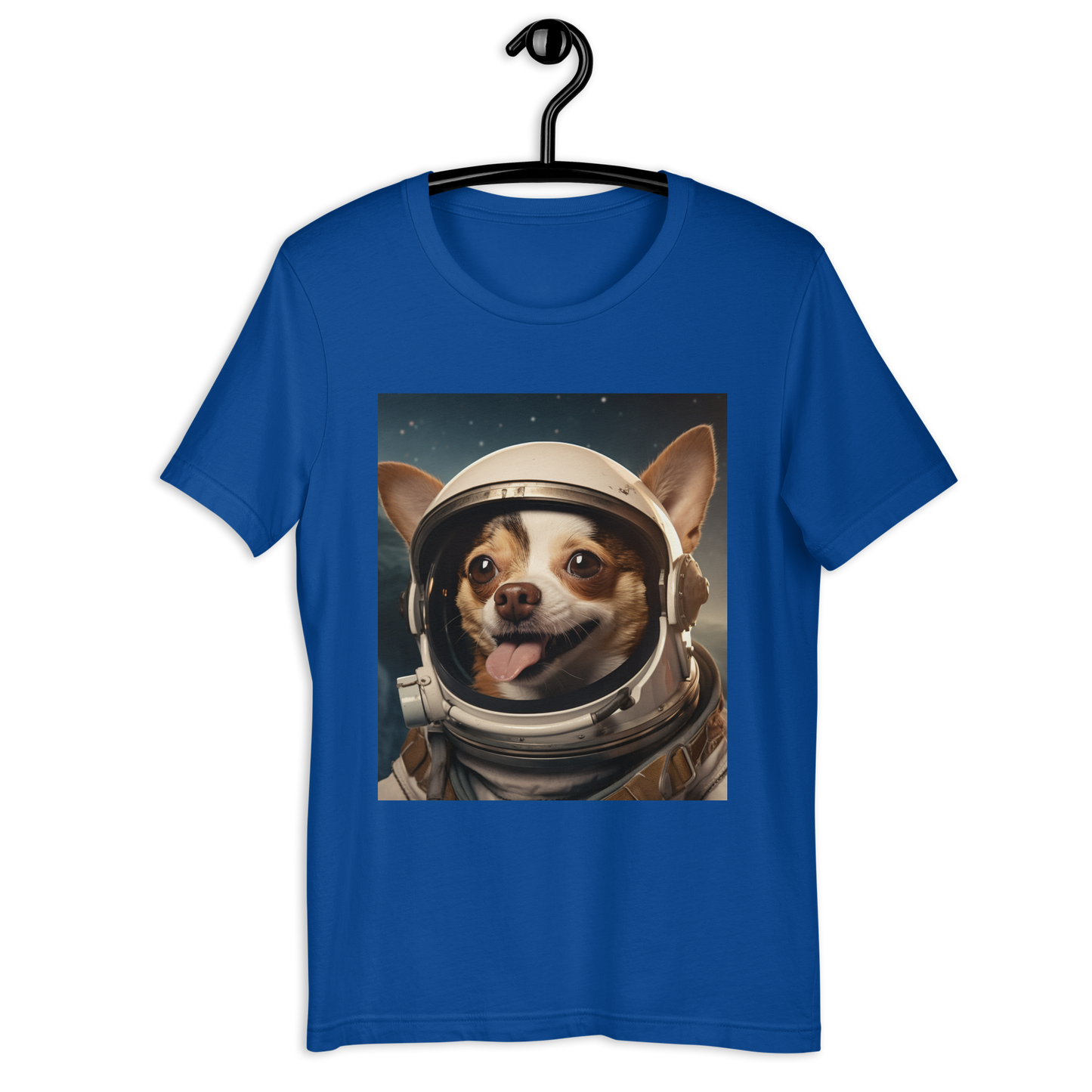 Chihuahua Astronaut Unisex t-shirt