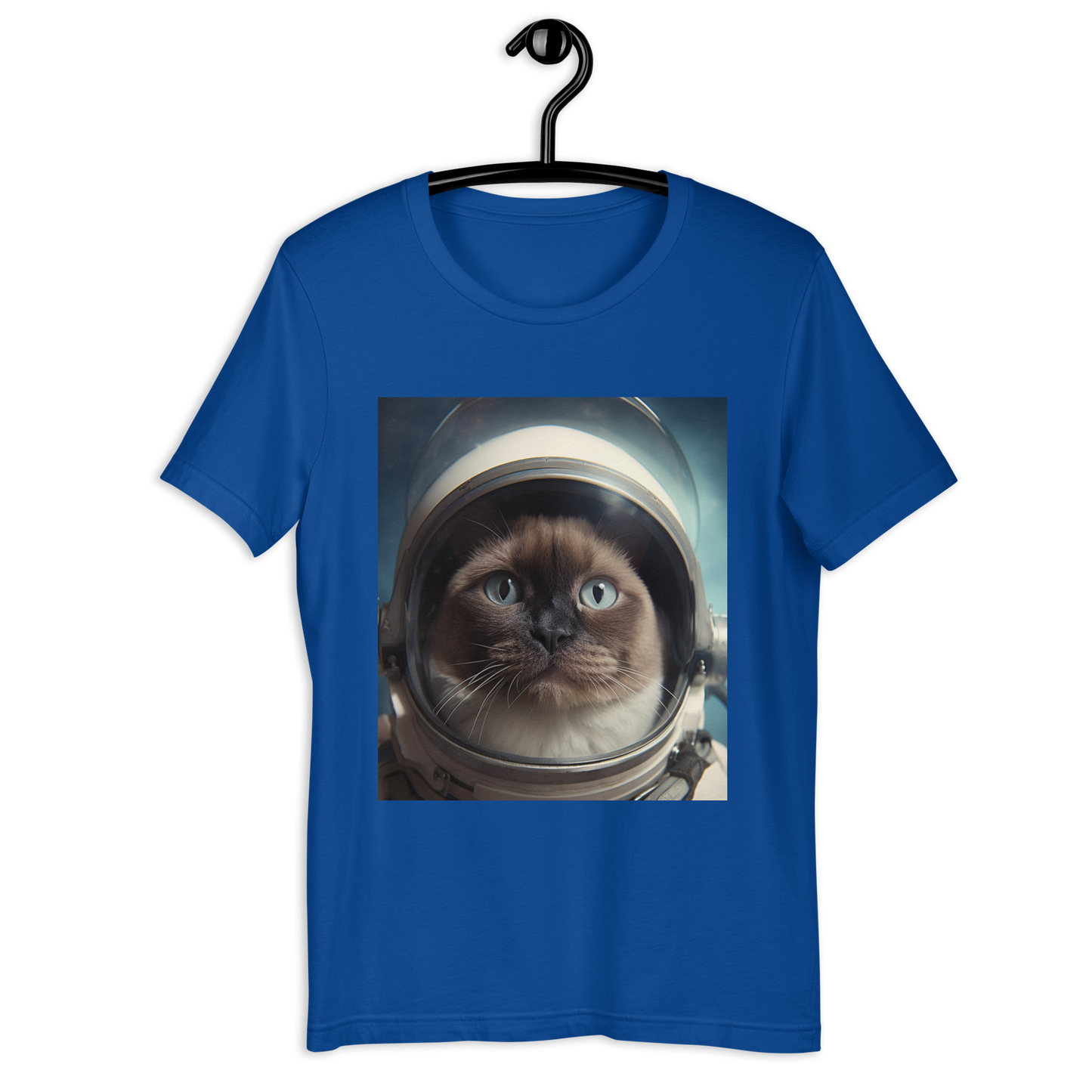 Siamese Astronaut Unisex t-shirt