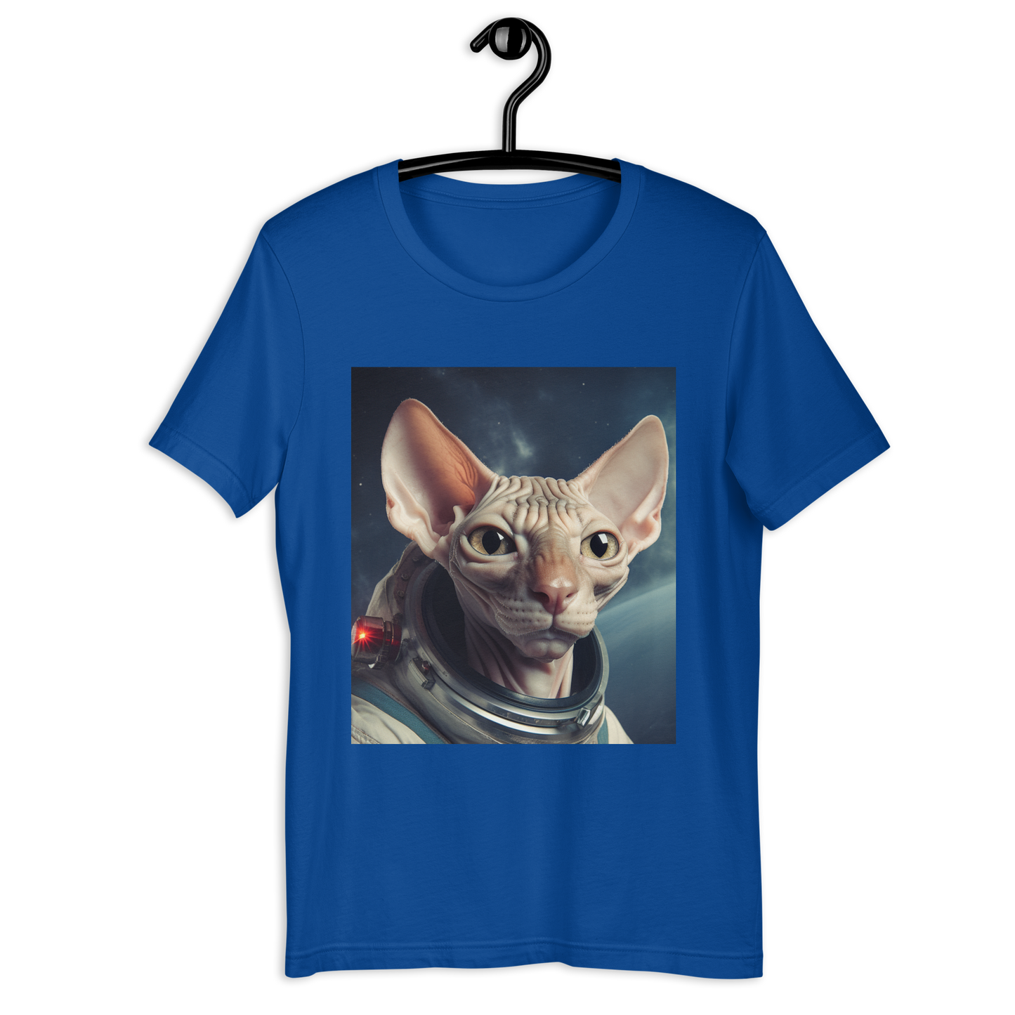 Sphynx Astronaut Unisex t-shirt