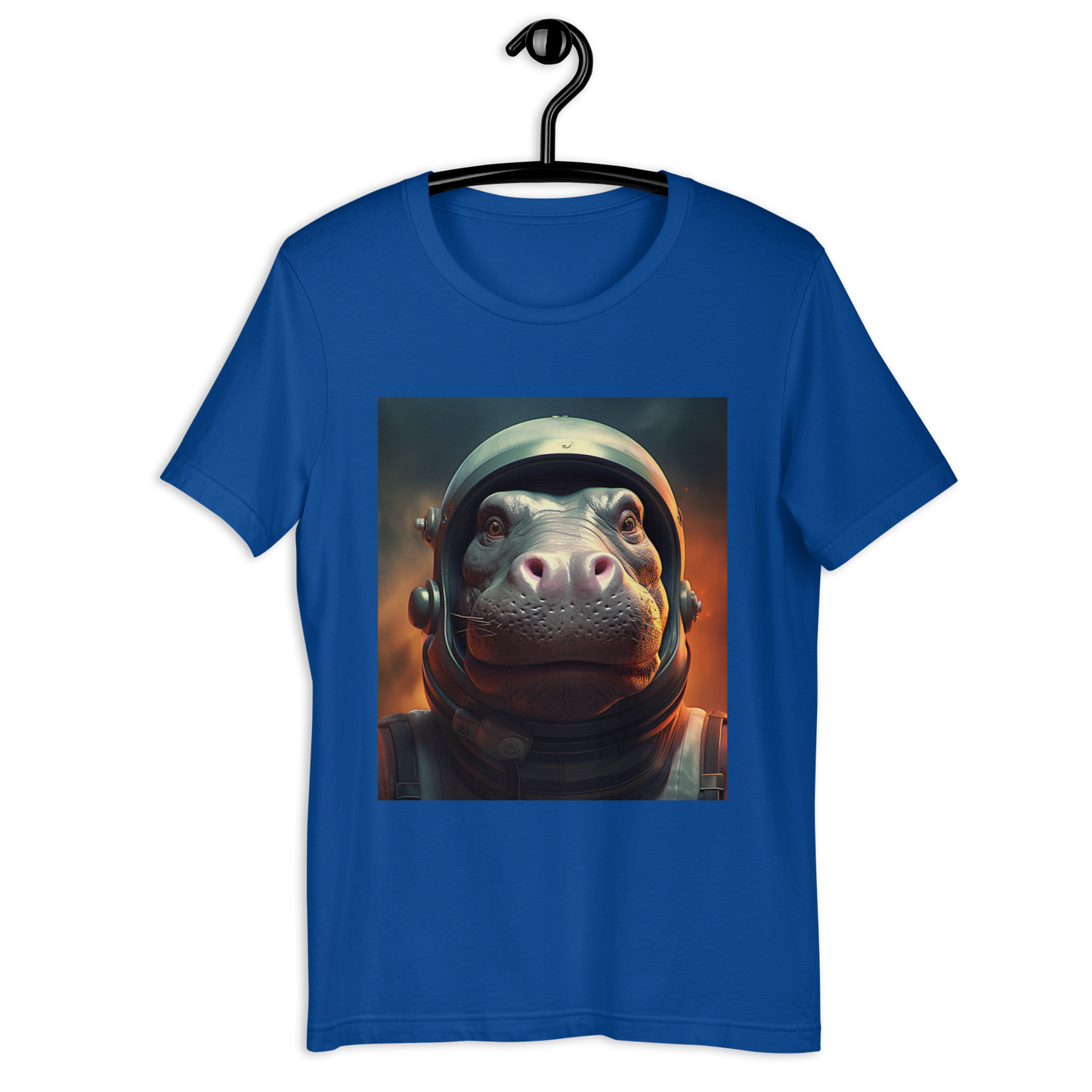 Hippo Astronaut Unisex t-shirt