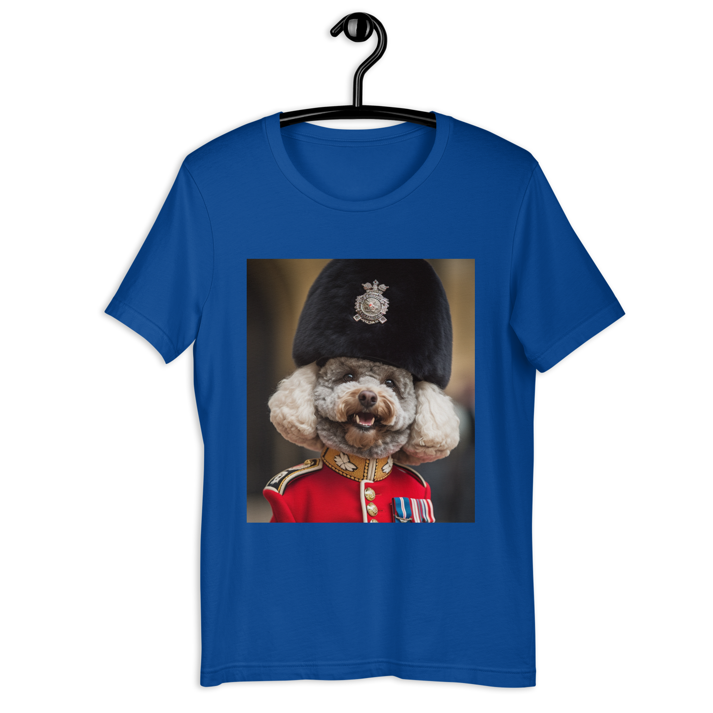 Poodle BritishRoyalGuard Unisex t-shirt