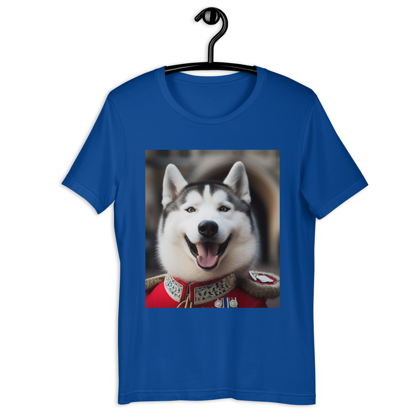 Siberian Husky BritishRoyalGuard Unisex t-shirt