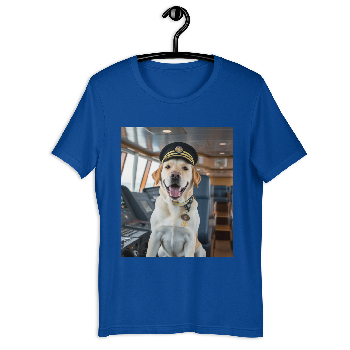 Labrador Retriever CruiseShipCaptain Unisex t-shirt