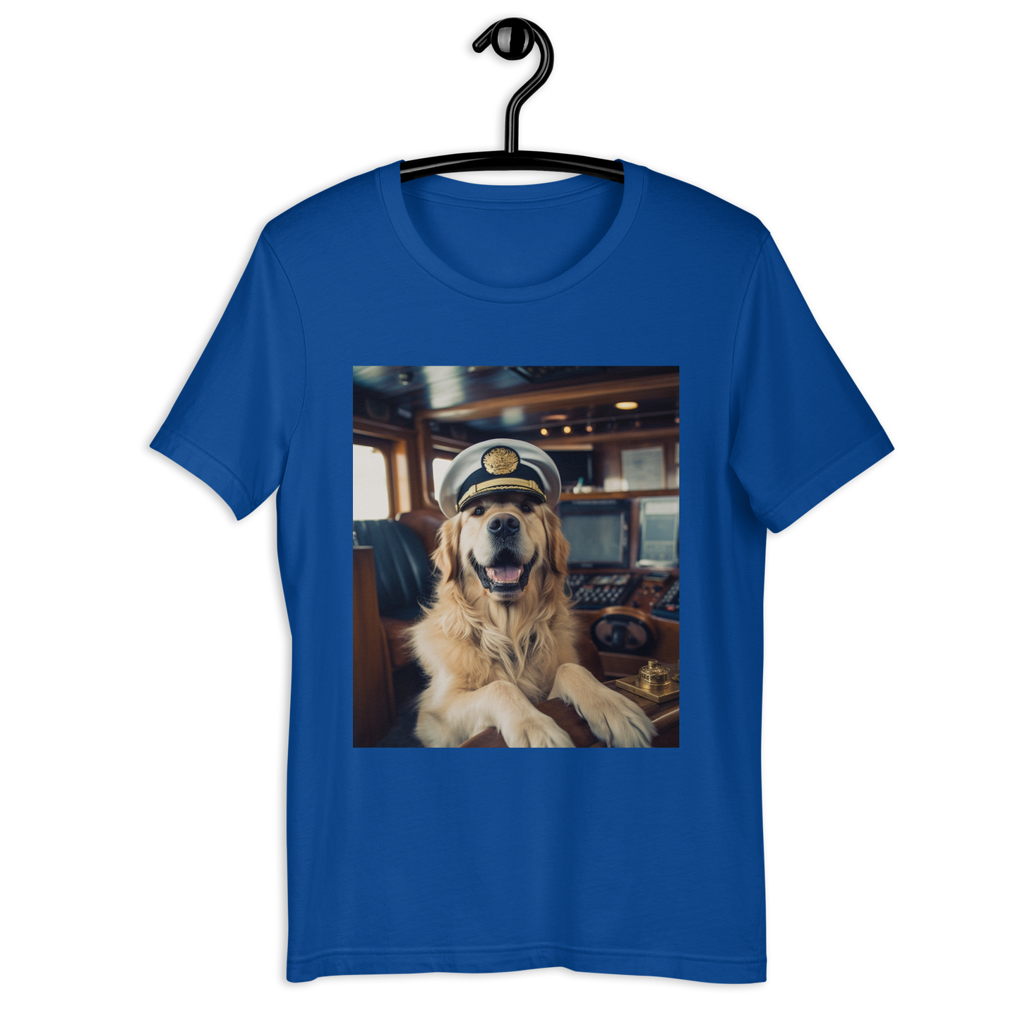 Golden Retriever CruiseShipCaptain Unisex t-shirt