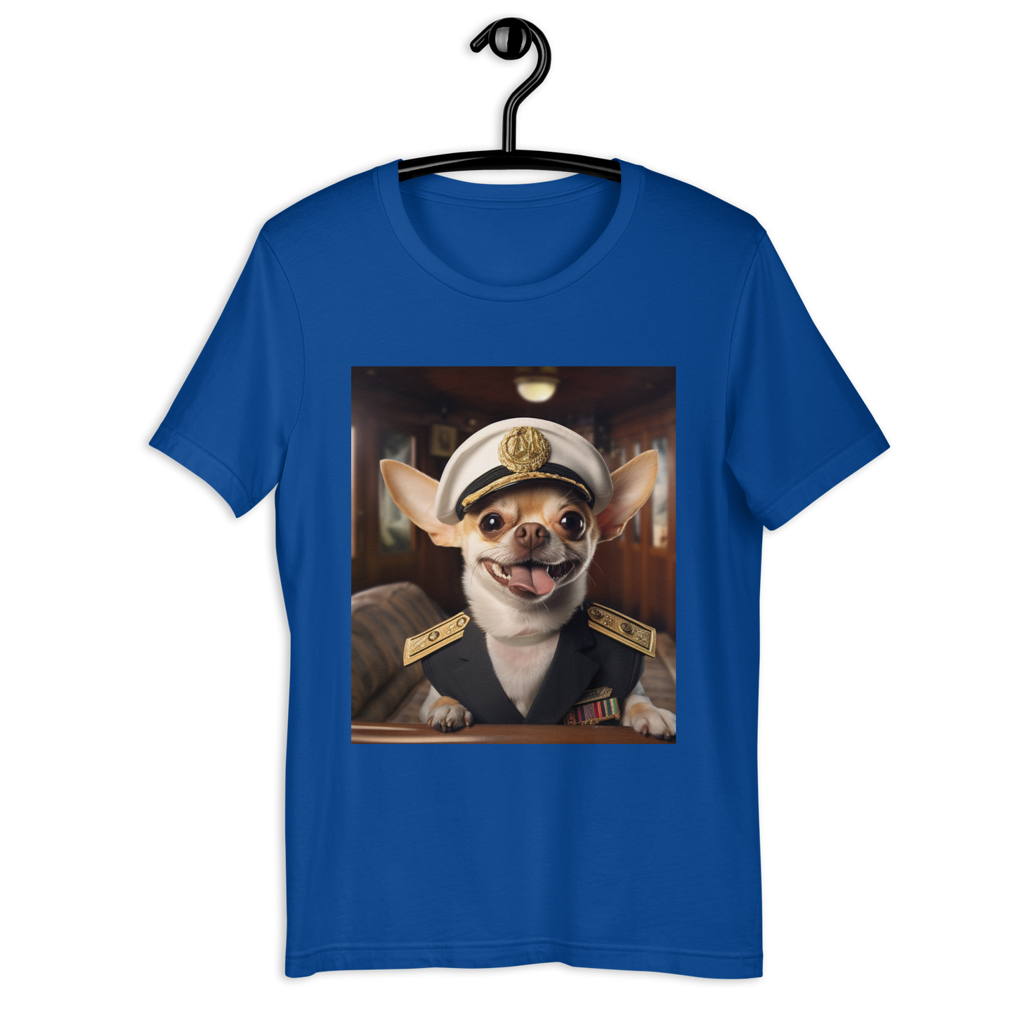 Chihuahua CruiseShipCaptain Unisex t-shirt