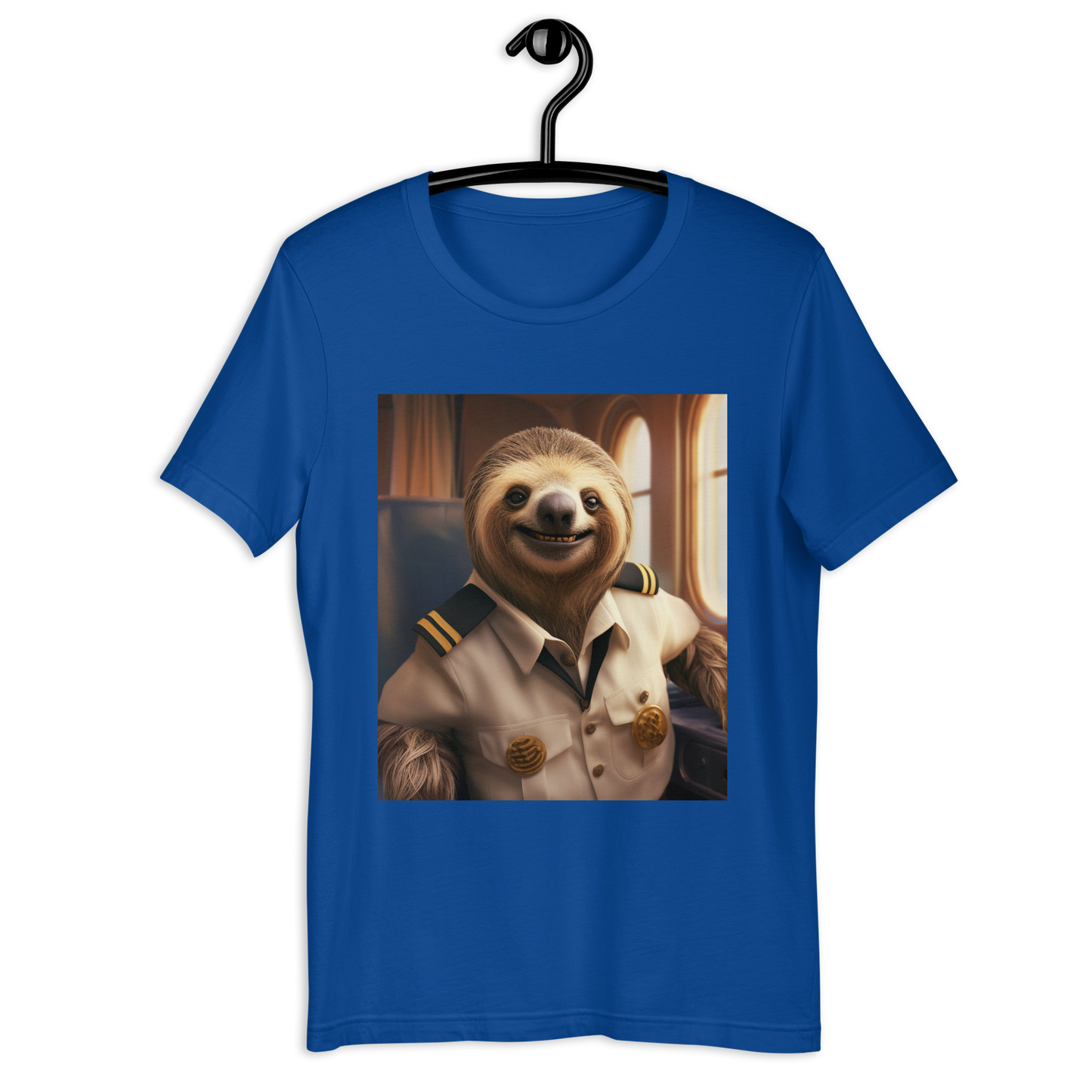 Sloth CruiseShipCaptain Unisex t-shirt