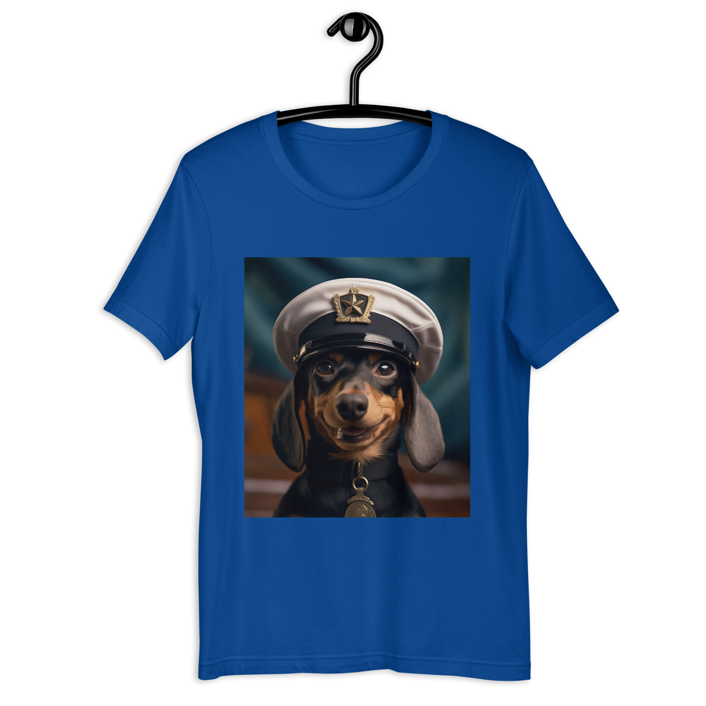 Dachshund NavyOfficer Unisex t-shirt