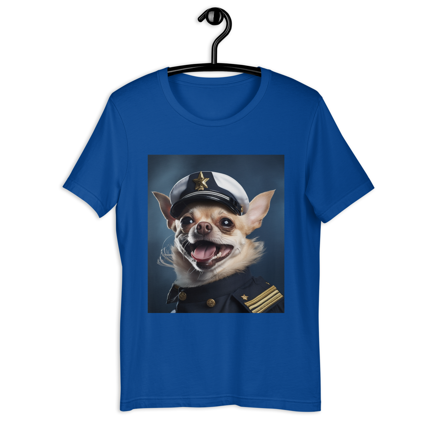 Chihuahua NavyOfficer Unisex t-shirt