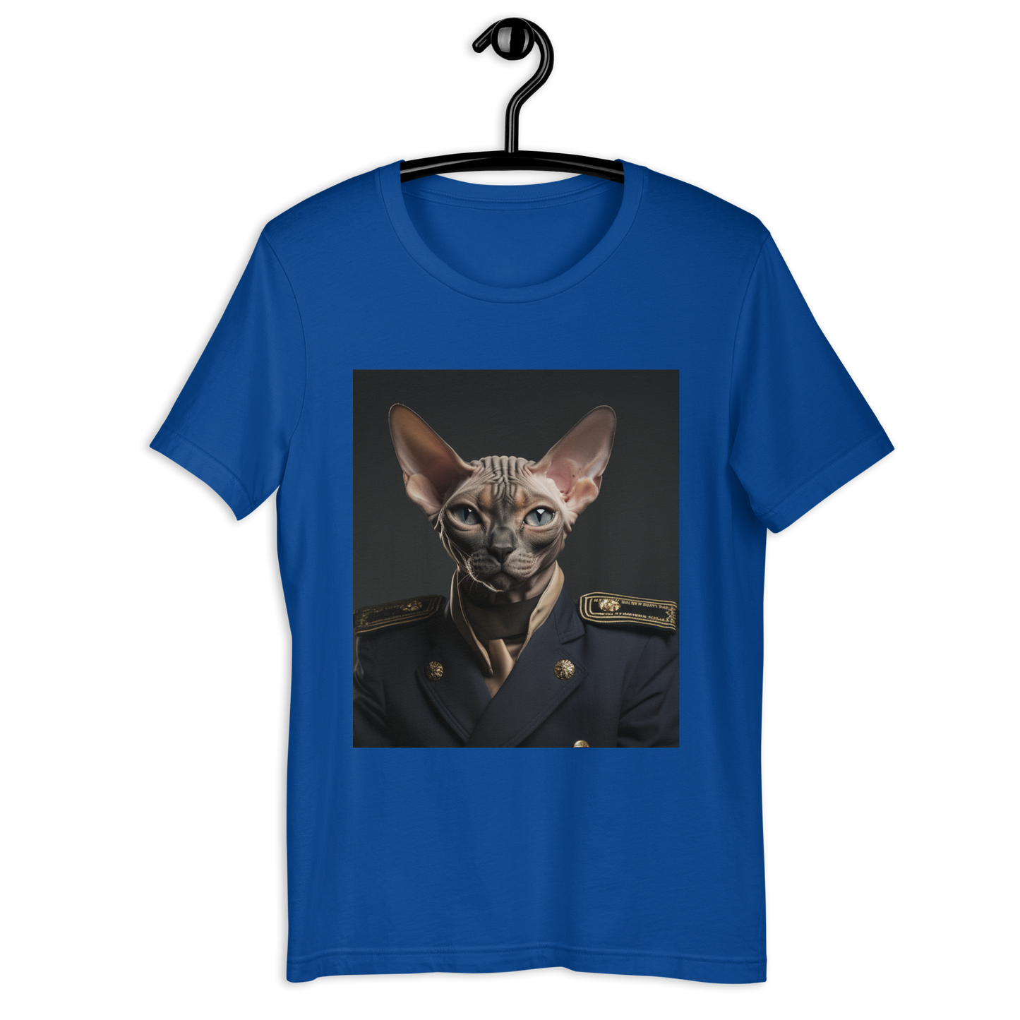 Sphynx NavyOfficer Unisex t-shirt