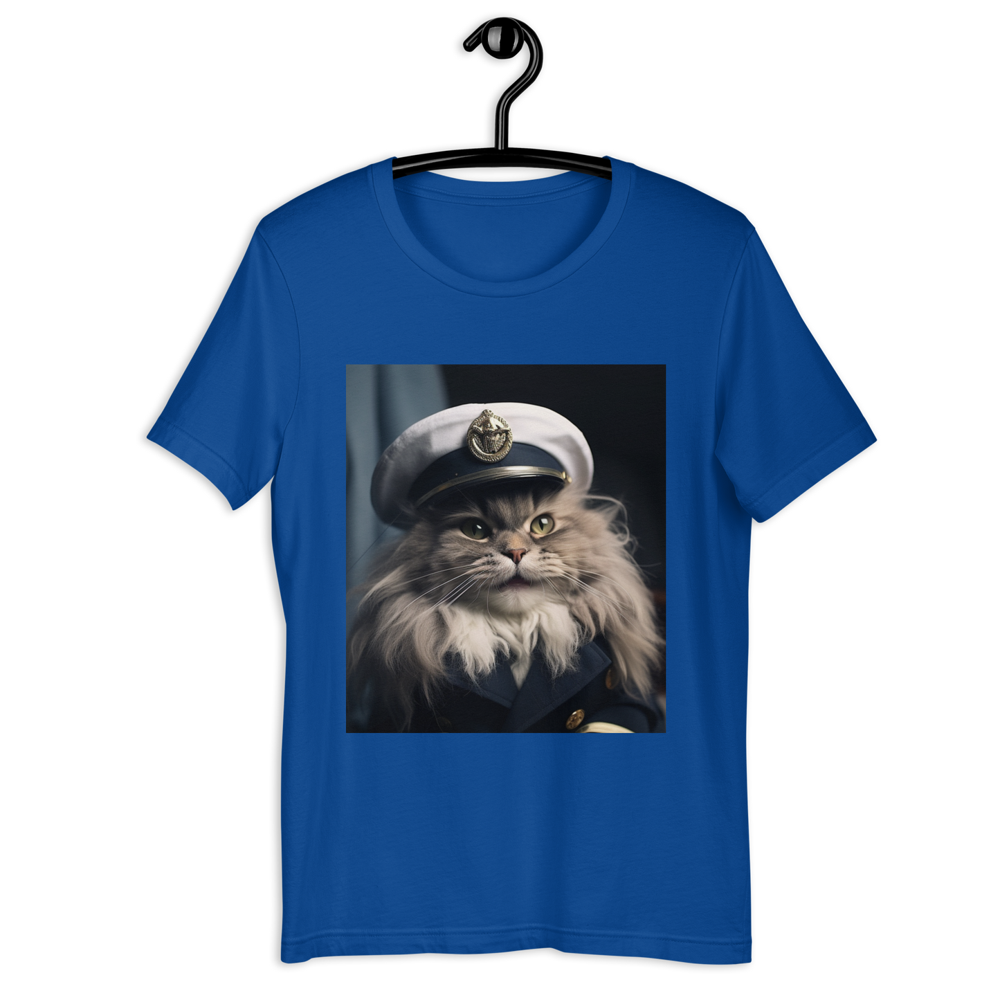 Maine Coon NavyOfficer Unisex t-shirt