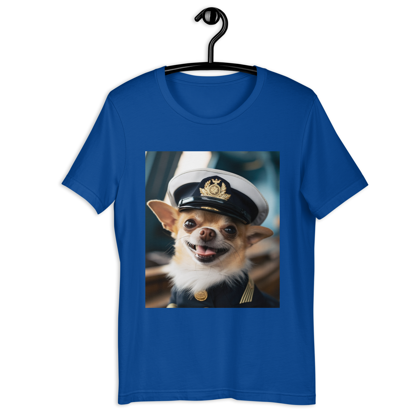 Chihuahua NavyOfficer Unisex t-shirt