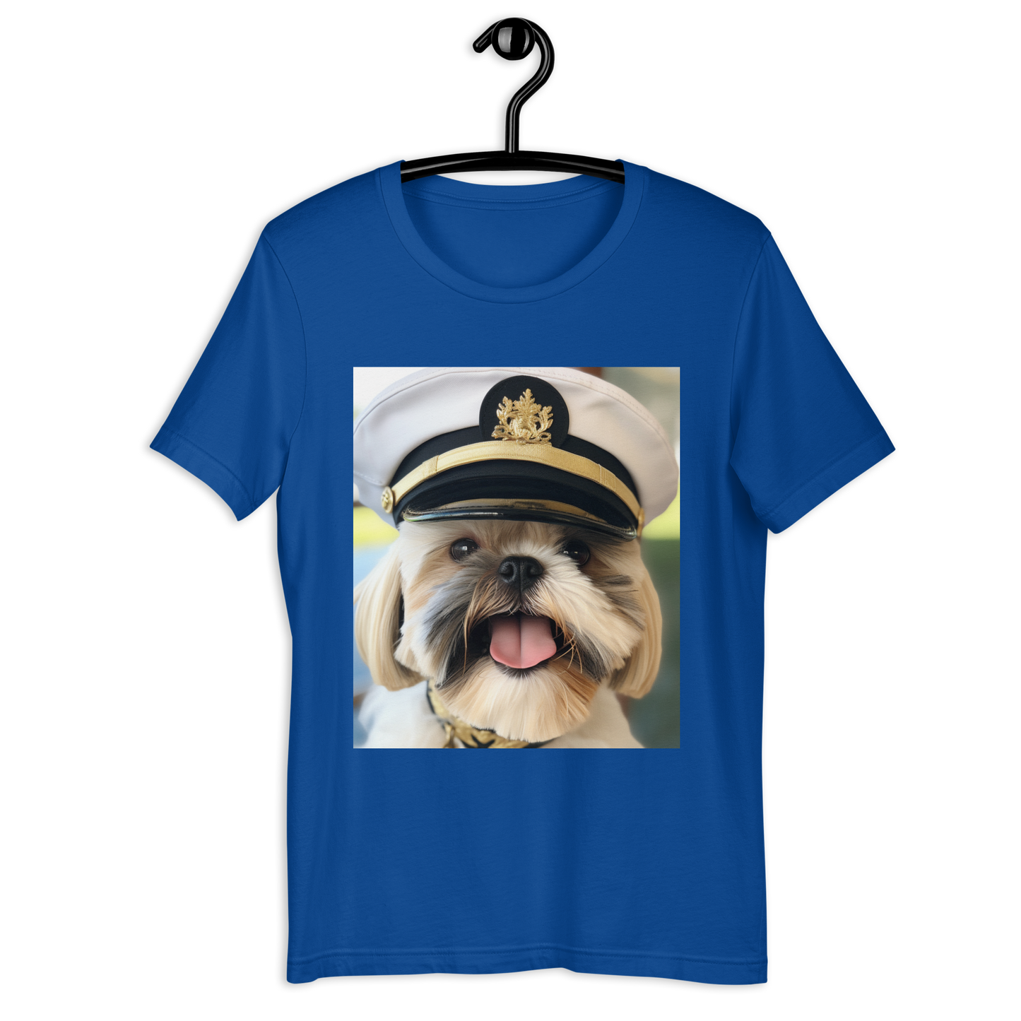 Shih Tzu NavyOfficer Unisex t-shirt