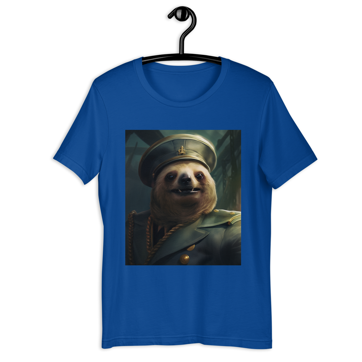 Sloth NavyOfficer Unisex t-shirt