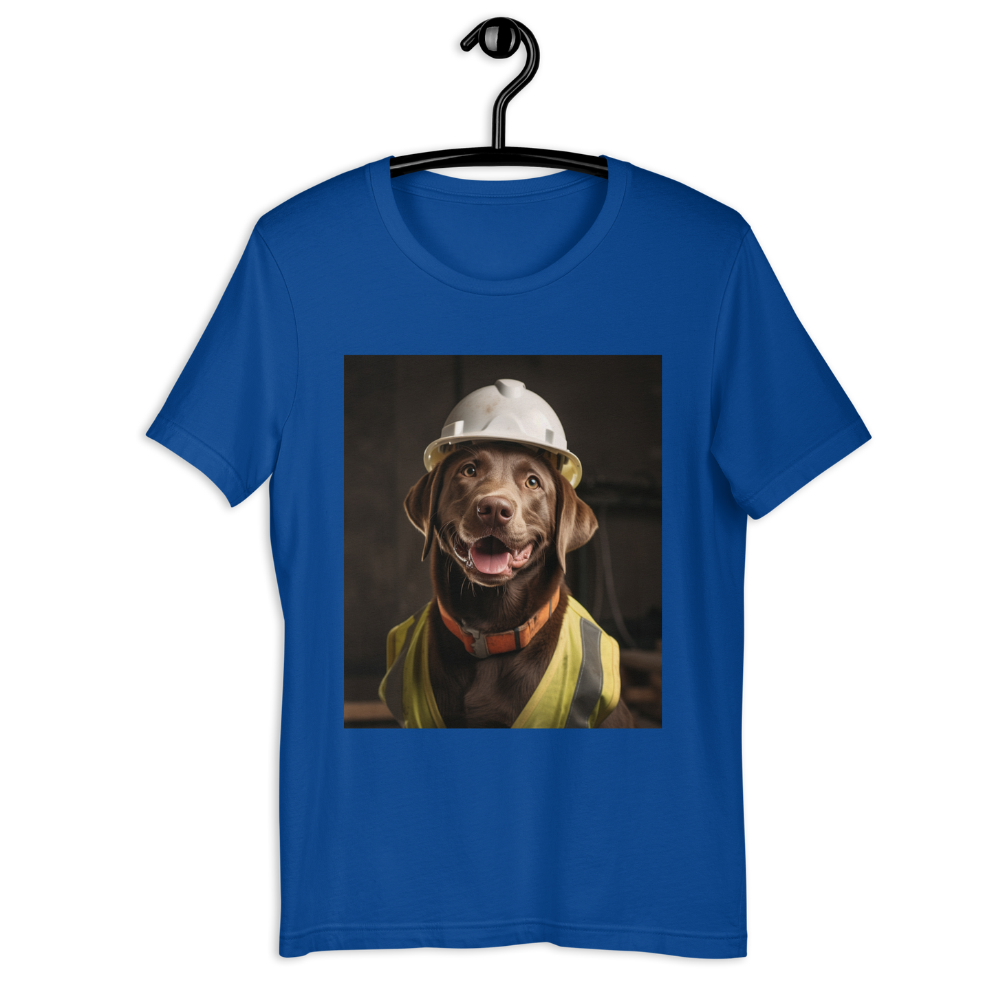 Labrador Retriever ConstructionWorker Unisex t-shirt