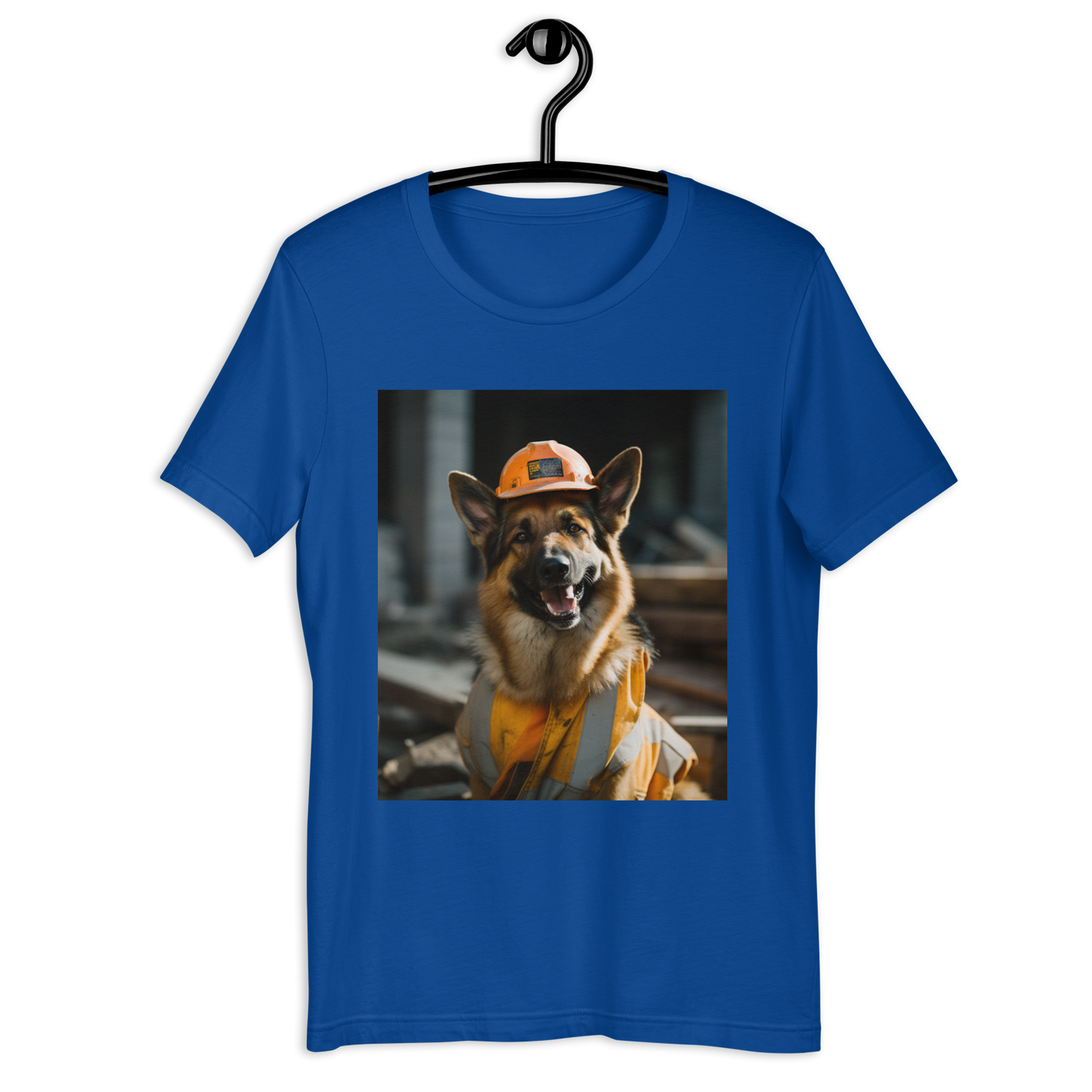 German Shepherd ConstructionWorker Unisex t-shirt