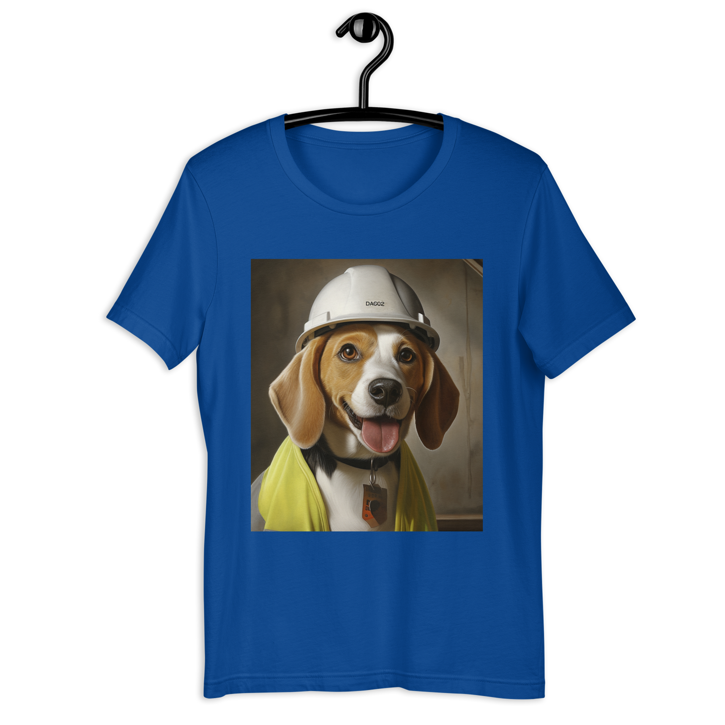 Beagle ConstructionWorker Unisex t-shirt