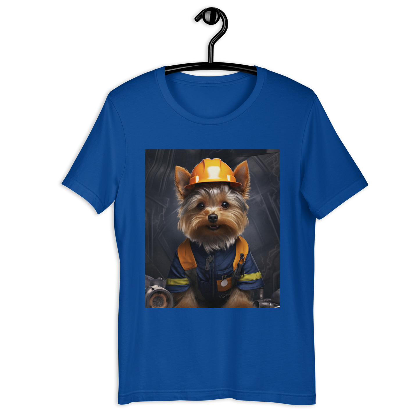 Yorkshire Terrier ConstructionWorker Unisex t-shirt