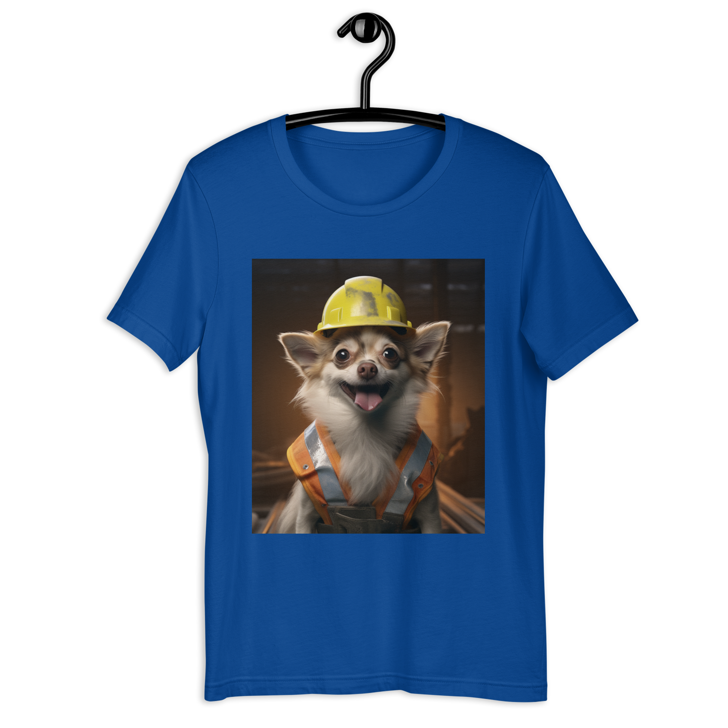 Chihuahua ConstructionWorker Unisex t-shirt