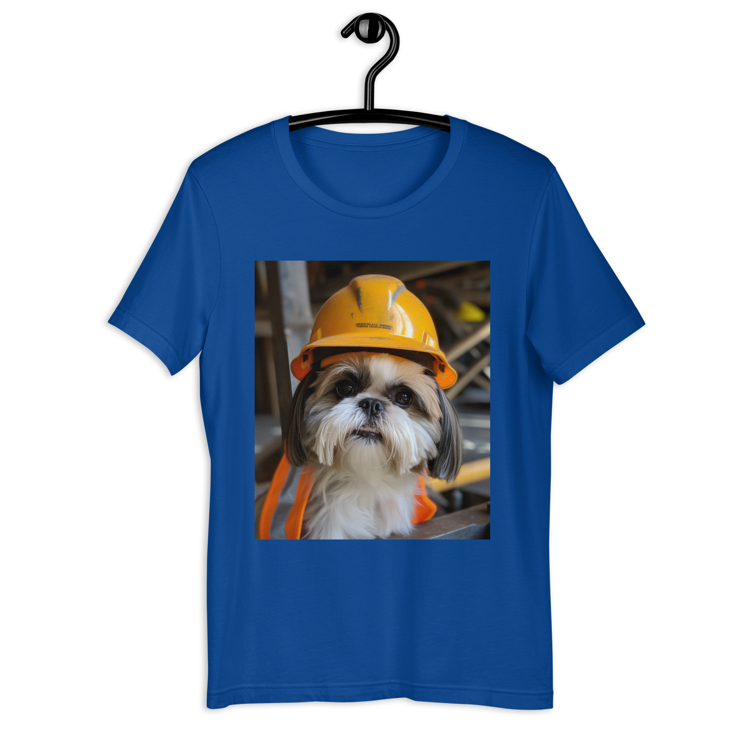 Shih Tzu ConstructionWorker Unisex t-shirt