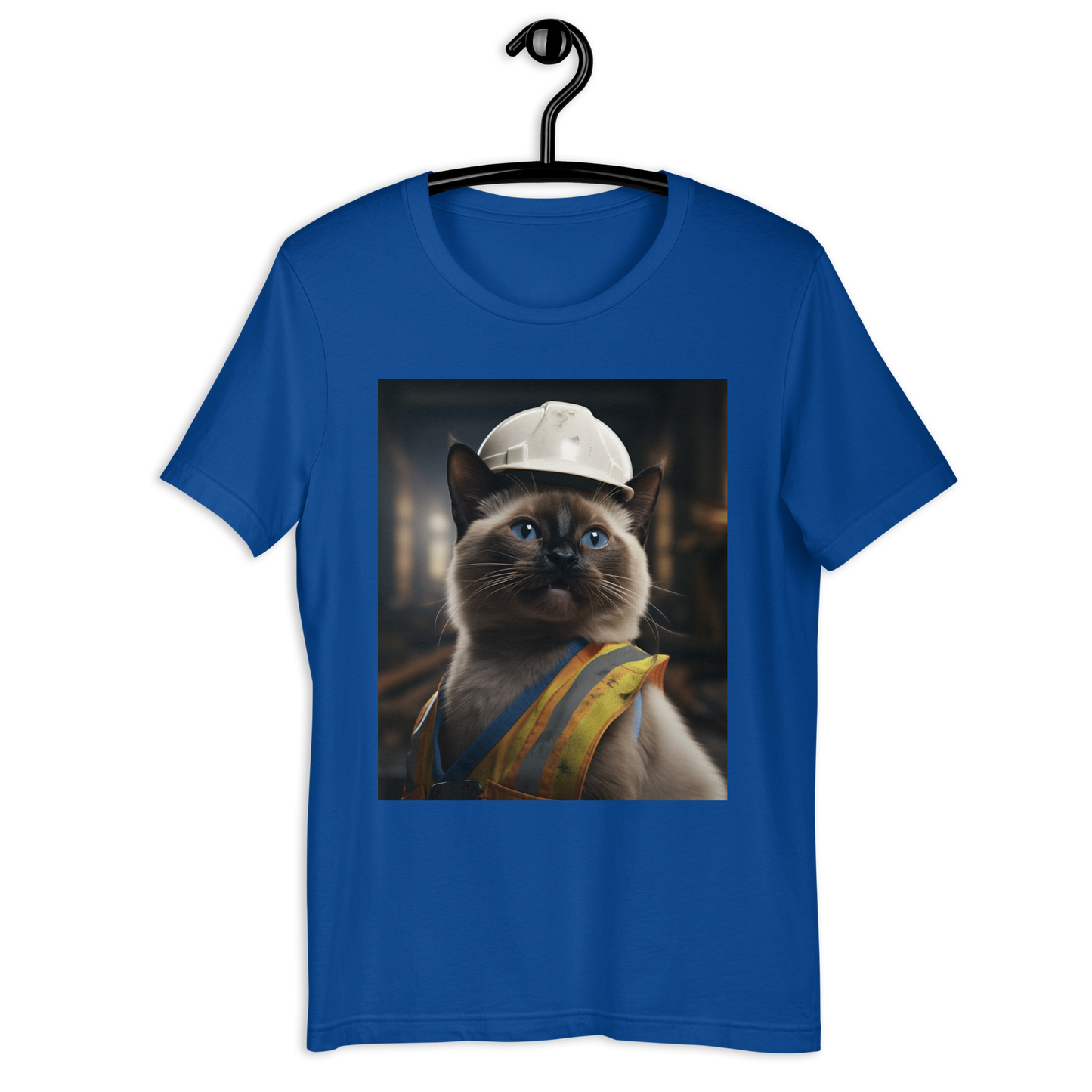 Siamese ConstructionWorker Unisex t-shirt