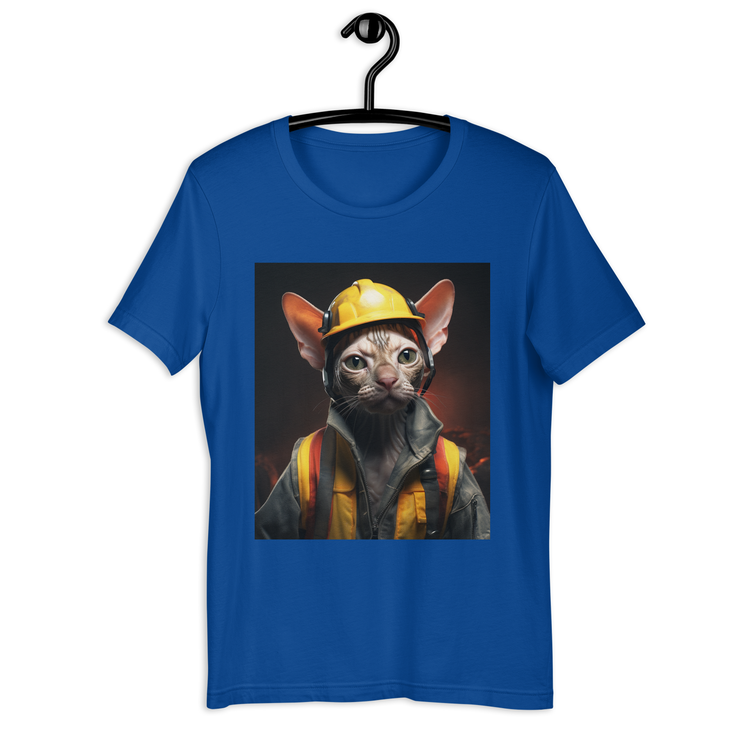 Sphynx ConstructionWorker Unisex t-shirt