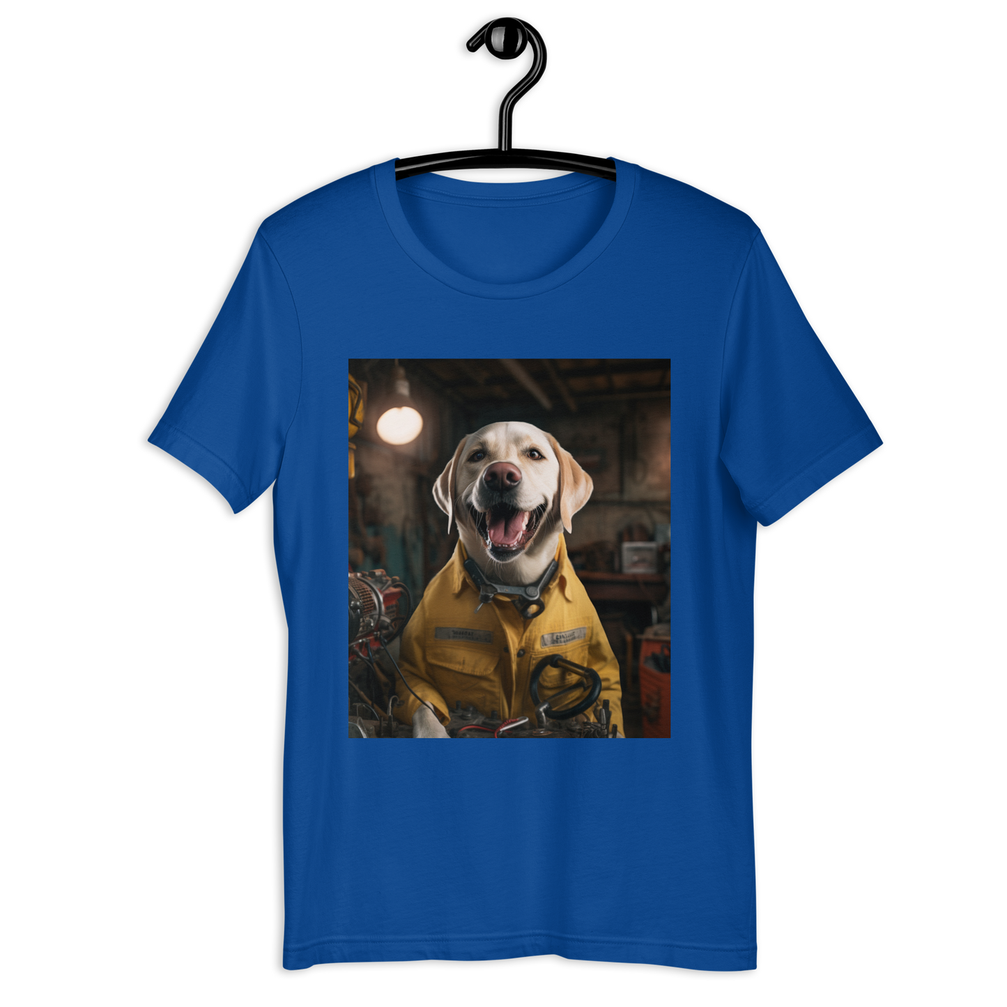 Labrador Retriever AutoMechanic Unisex t-shirt