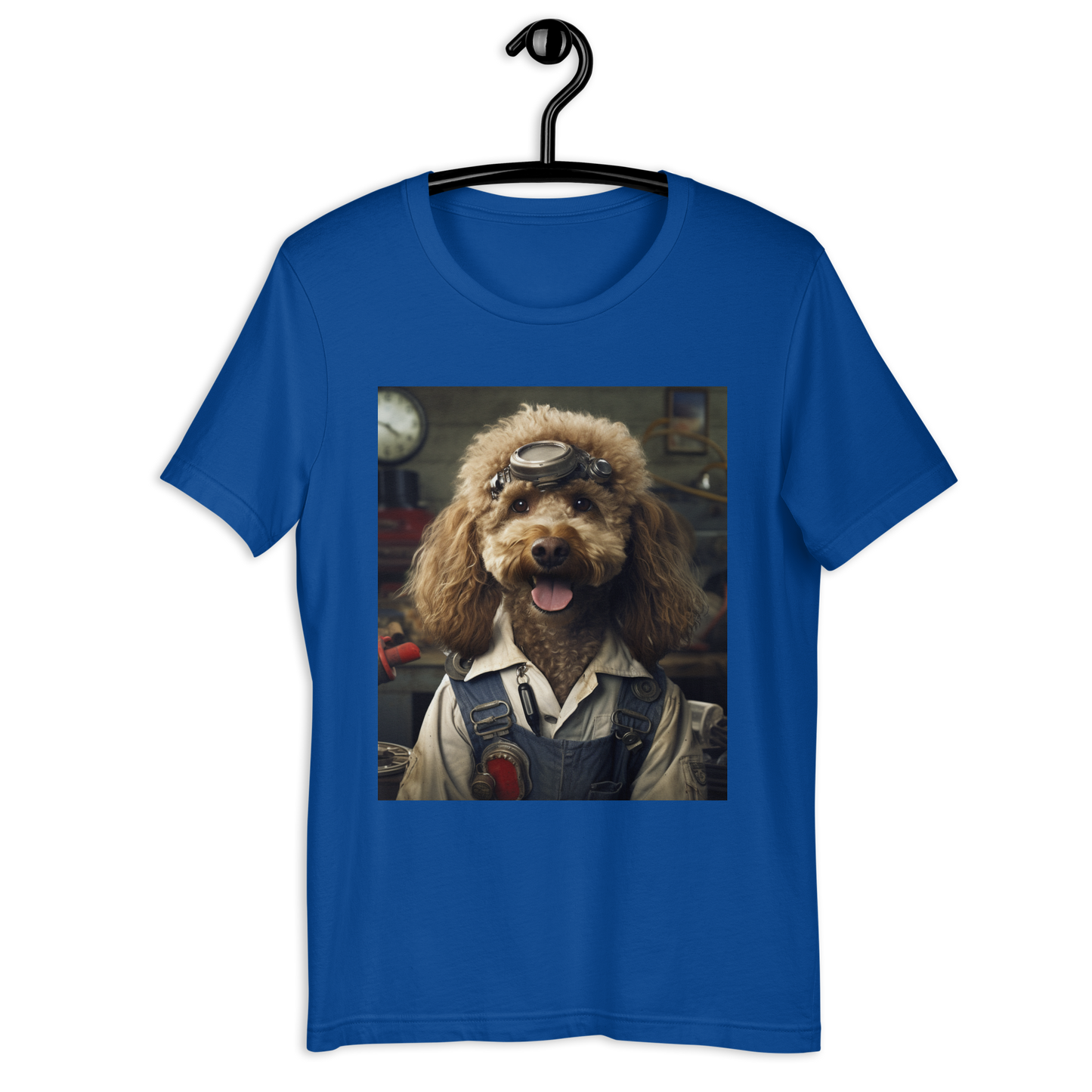 Poodle AutoMechanic Unisex t-shirt