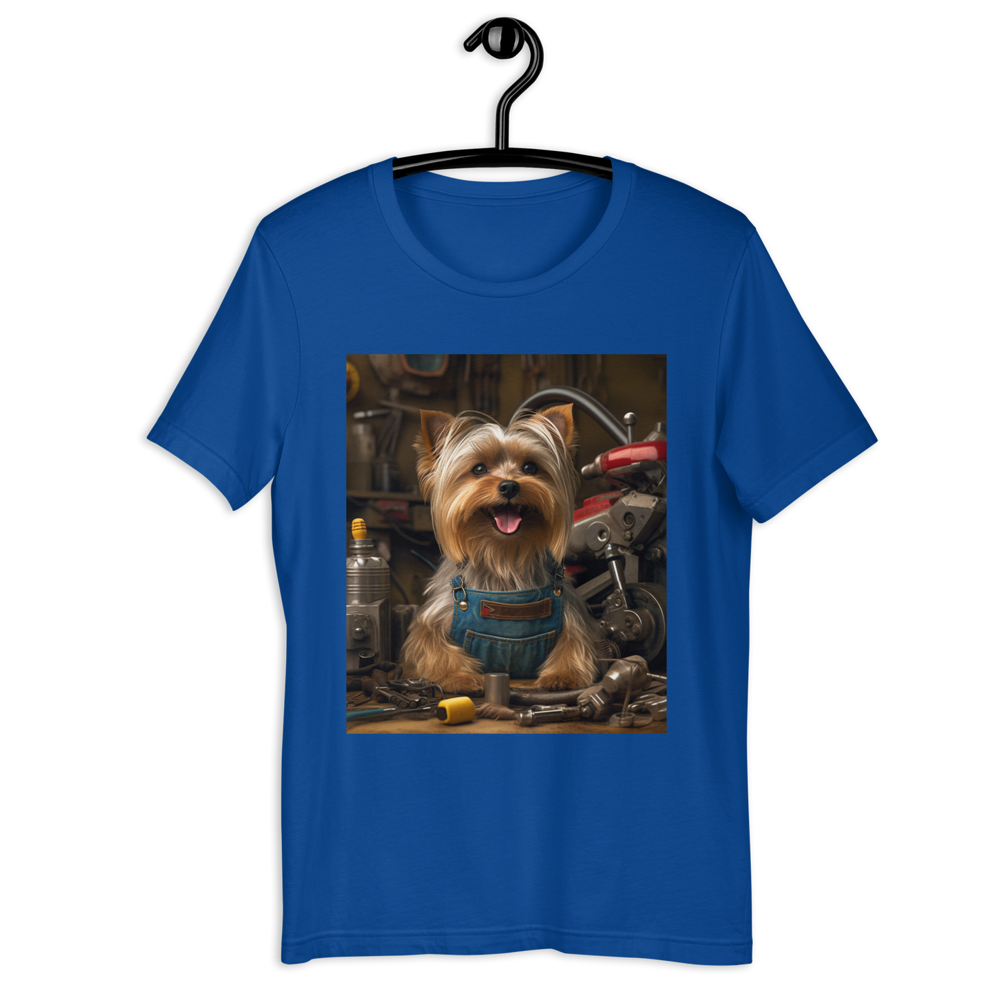 Yorkshire Terrier AutoMechanic Unisex t-shirt