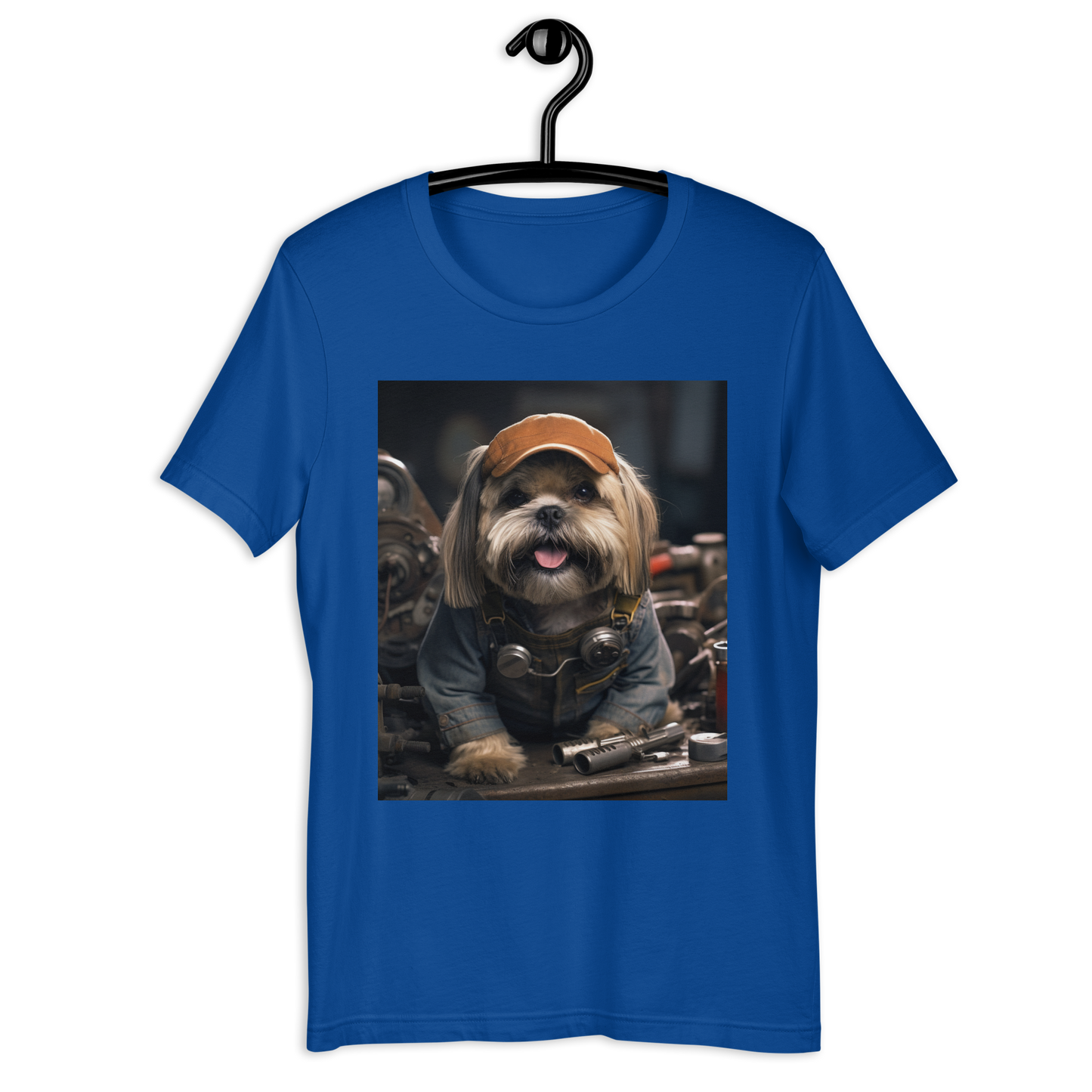 Shih Tzu AutoMechanic Unisex t-shirt