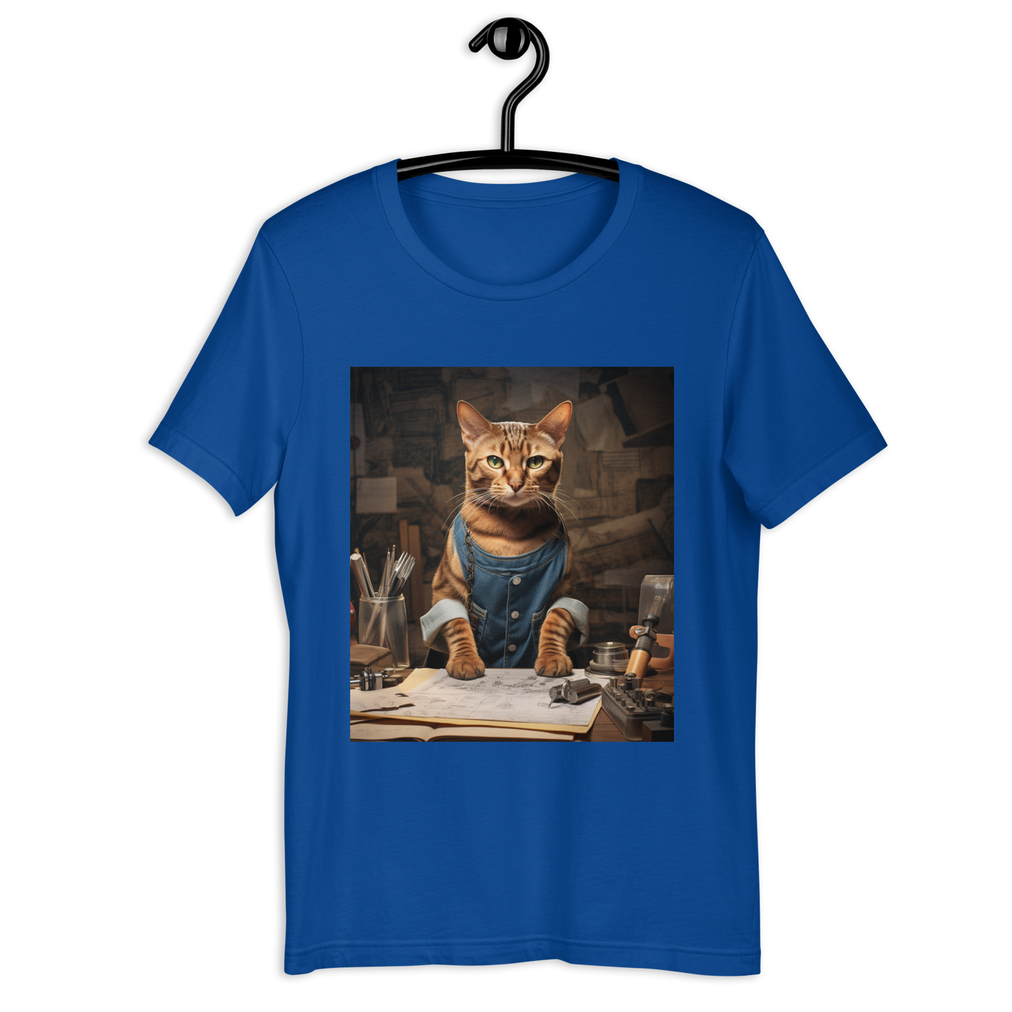 Domestic Shorthair AutoMechanic Unisex t-shirt