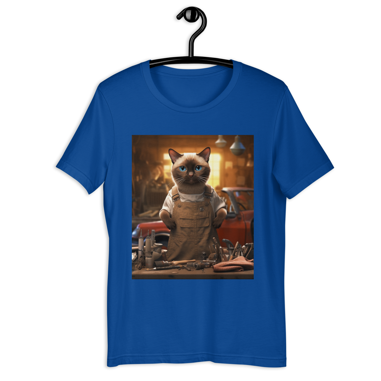 Siamese AutoMechanic Unisex t-shirt